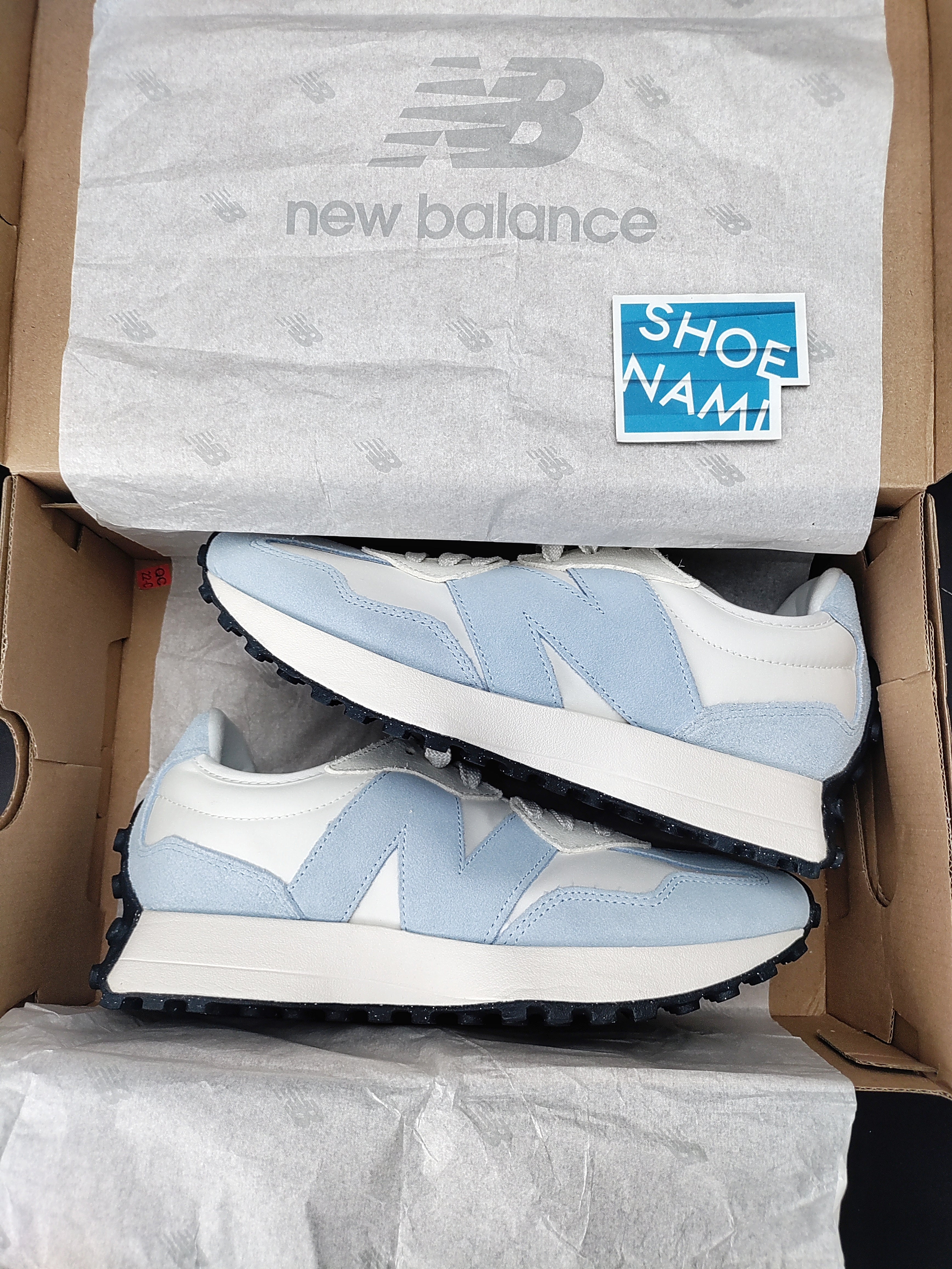 New Balance 327 'Light Chrome Blue'