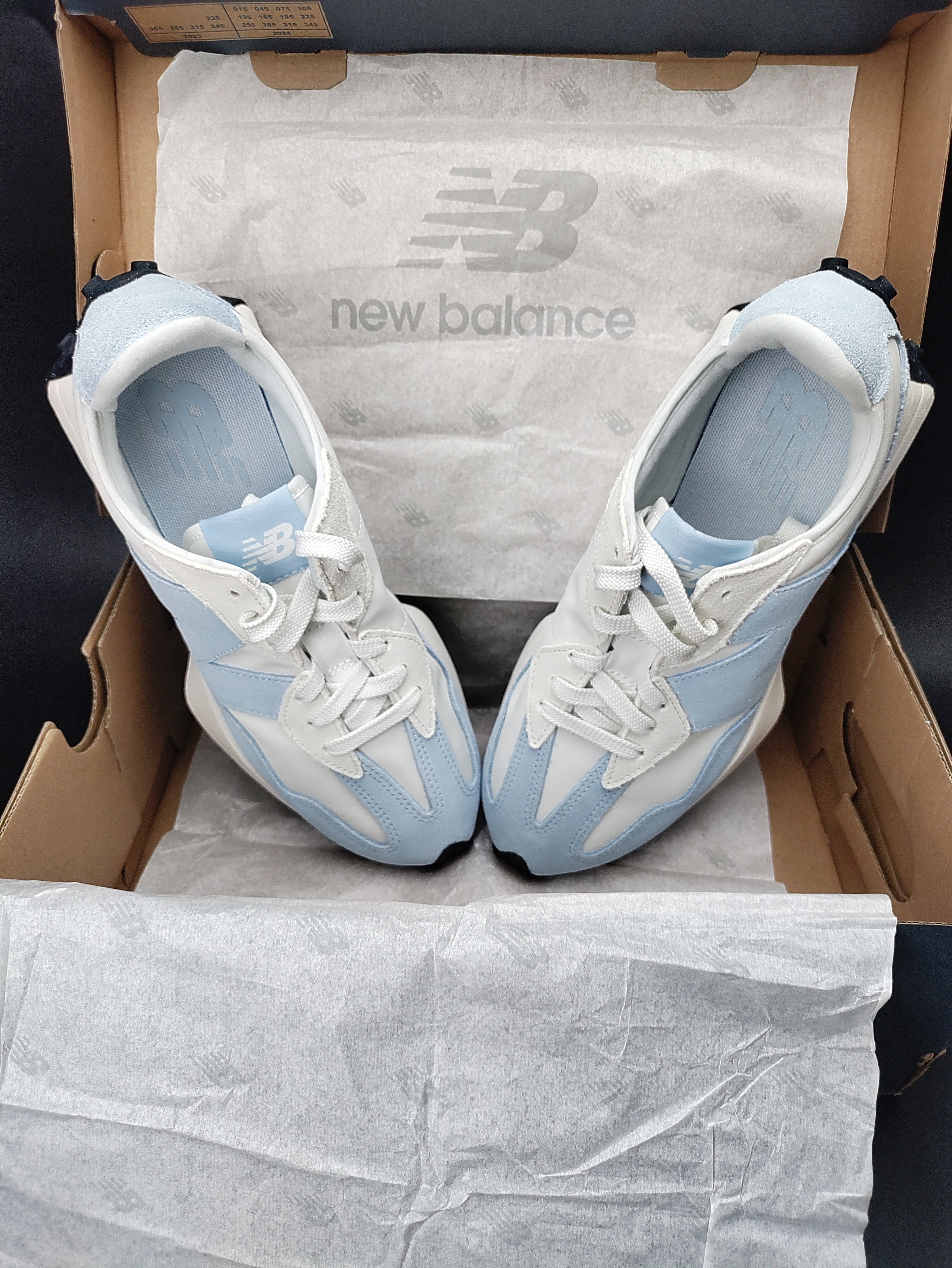 New Balance 327 'Light Chrome Blue'