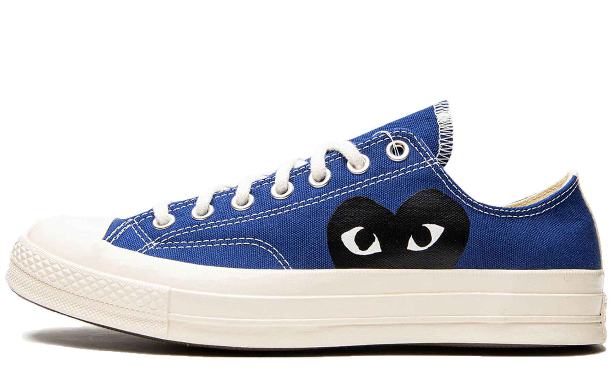 Converse X Comme Des Garçons CDG Play Chuck Taylor 'Low-Top Blue Quartz'
