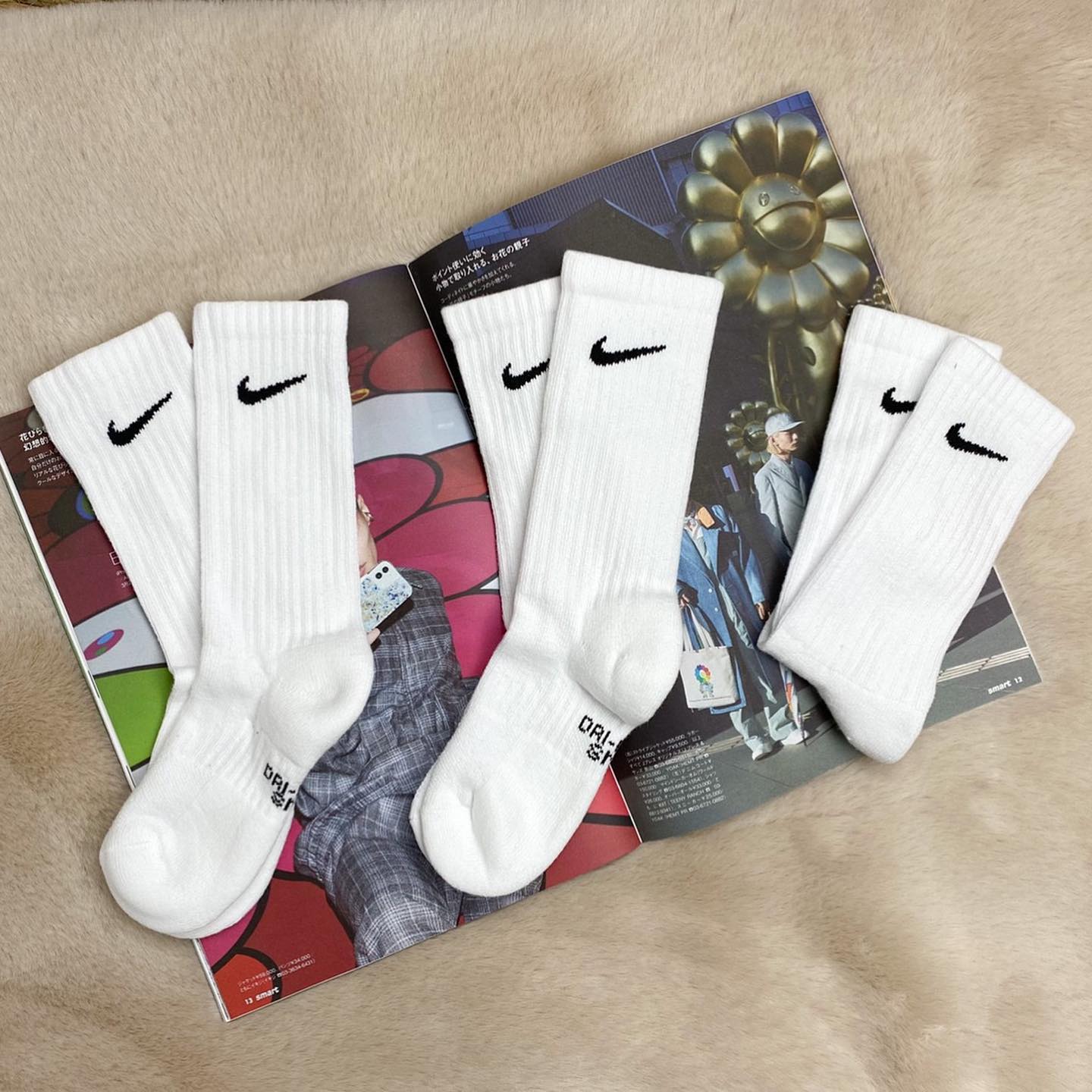 Nike Everyday Cushioned Crew Socks (3 Pairs)