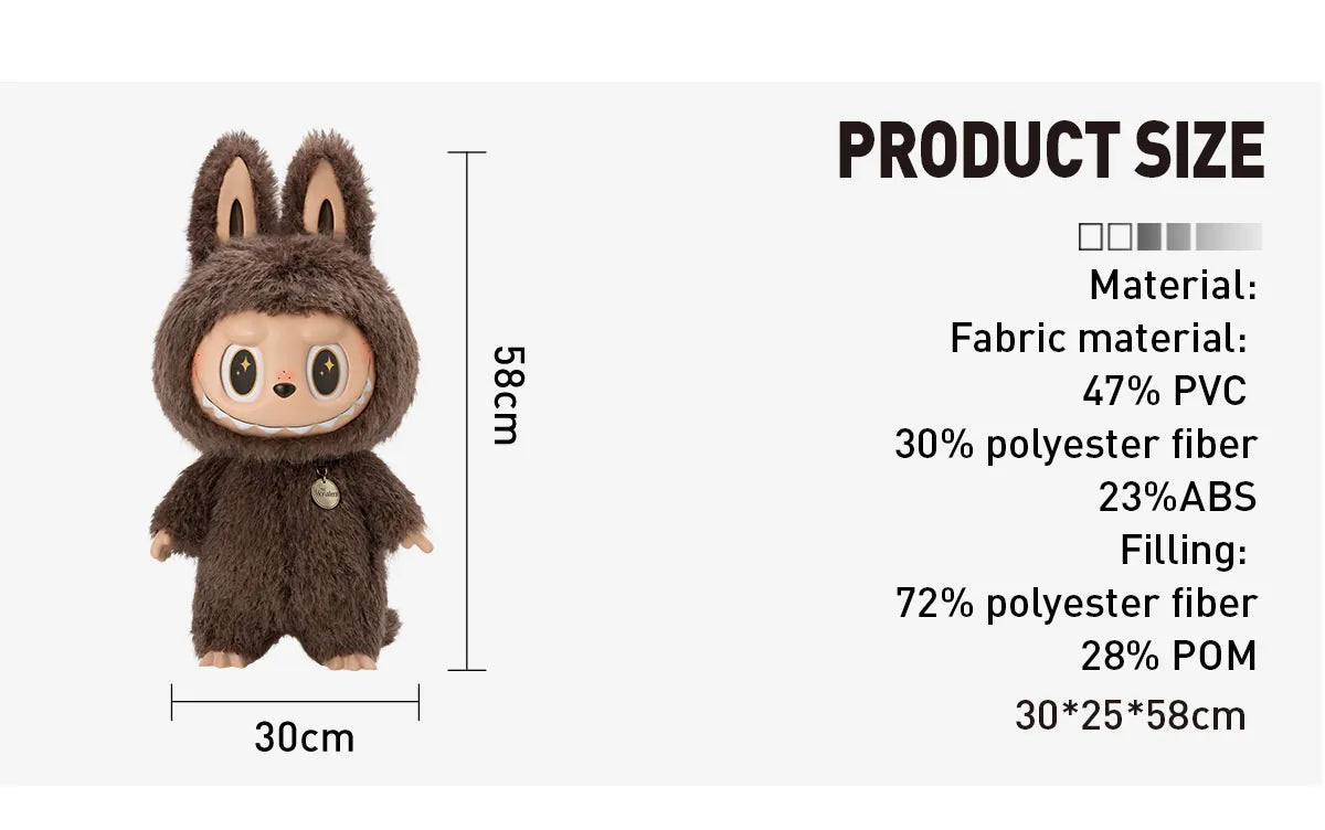 POP MART LABUBU ZIMOMO 'I FOUND YOU BIG DOLL'