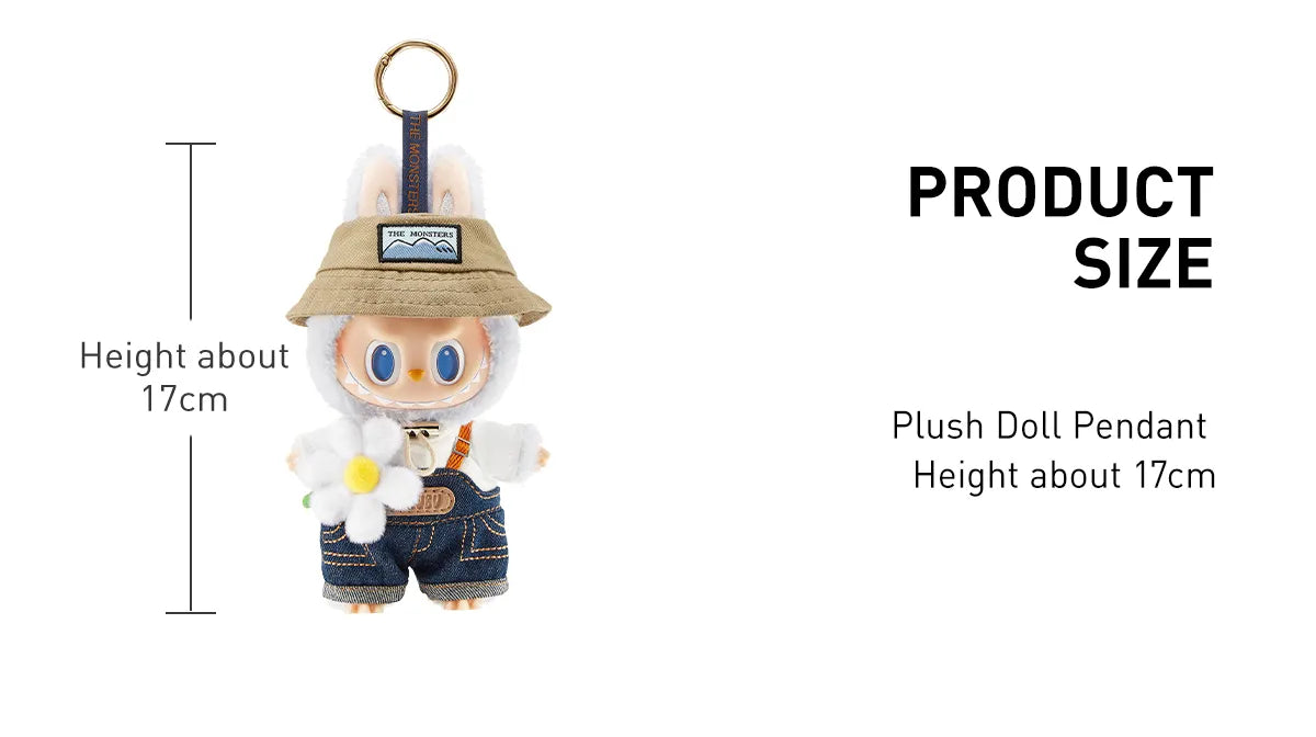 POP MART LABUBU 'FALL IN WILD KEYCHAIN'