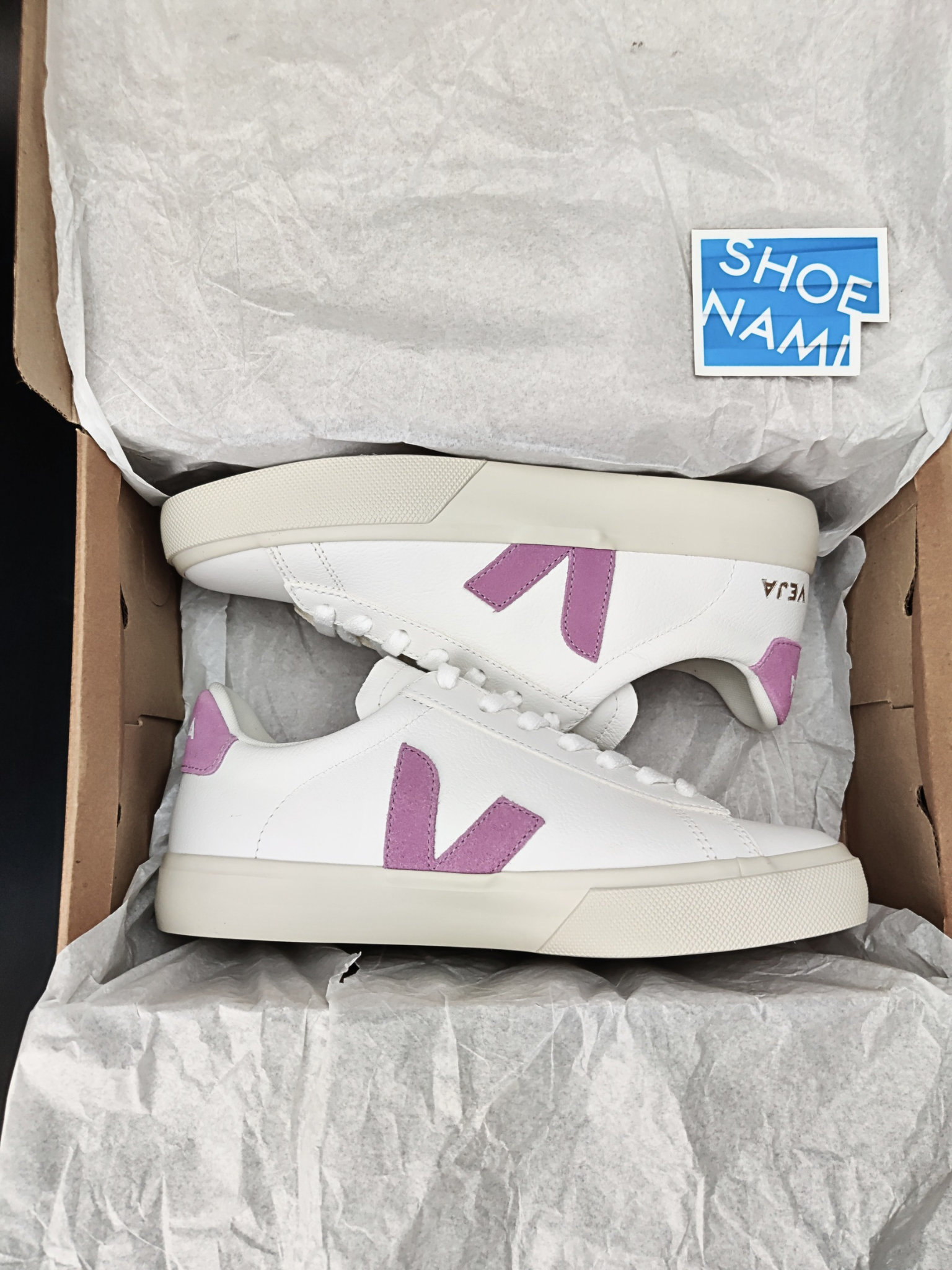 Veja Campo Extra White Mulberry