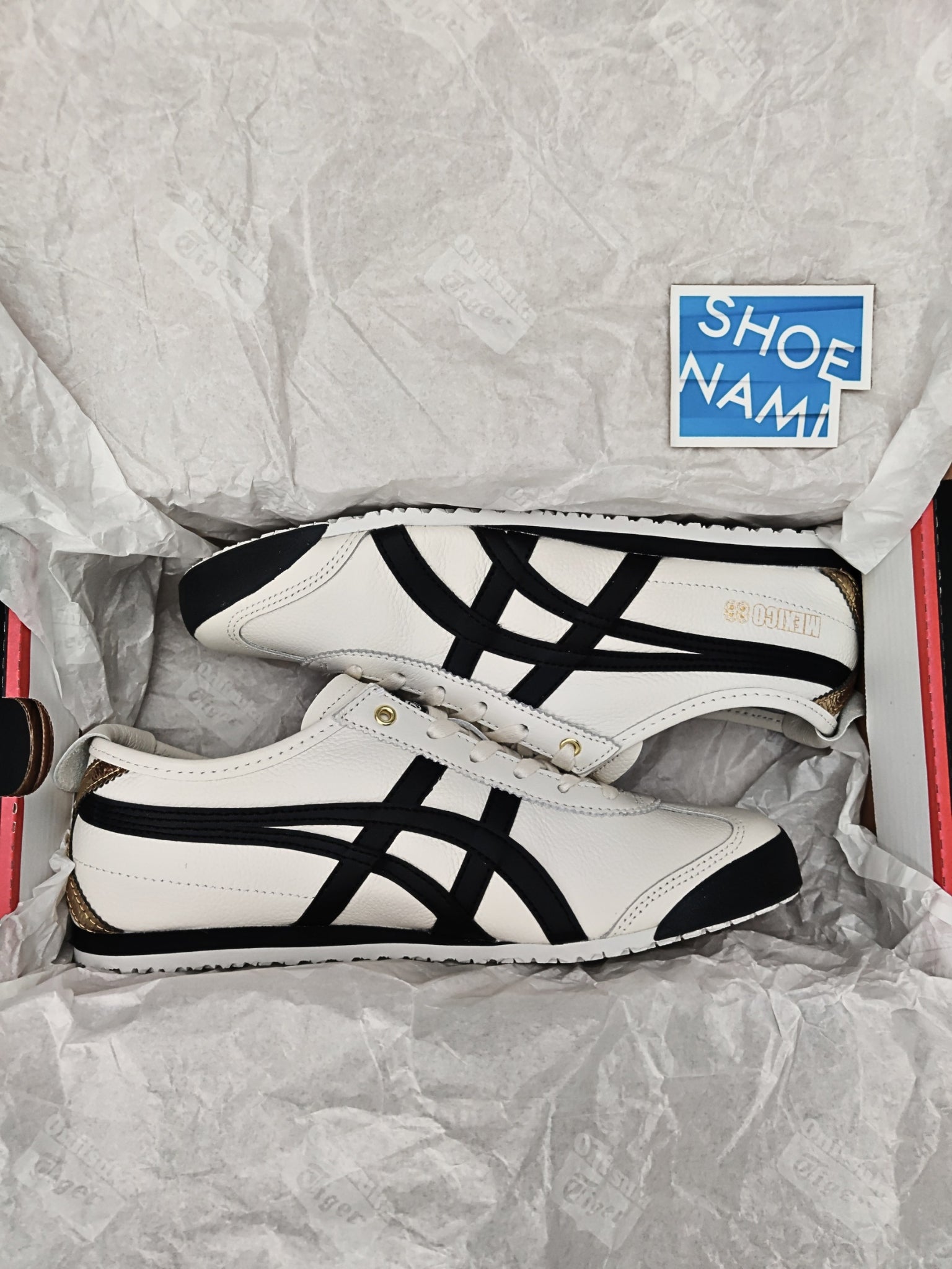 Onitsuka Tiger Mexico 66 'Cream Black Gold'
