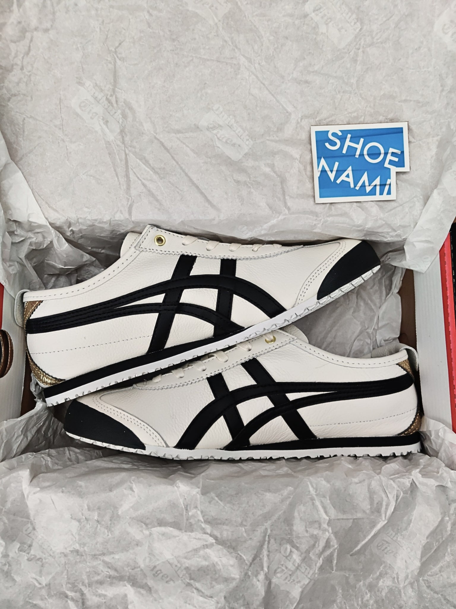 Onitsuka Tiger Mexico 66 'Cream Black Gold'