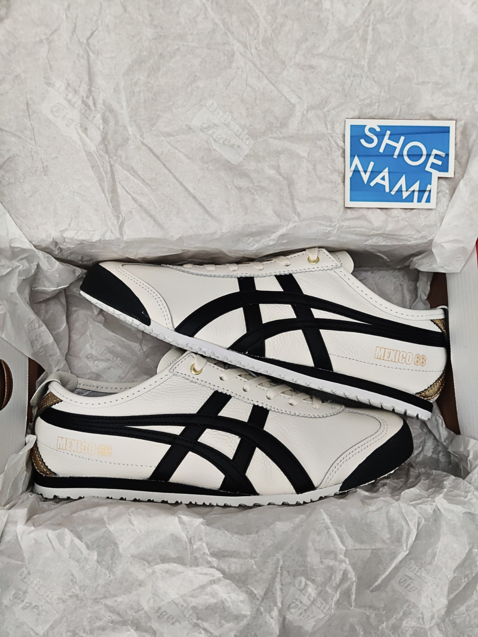 Onitsuka Tiger Mexico 66 'Cream Black Gold'