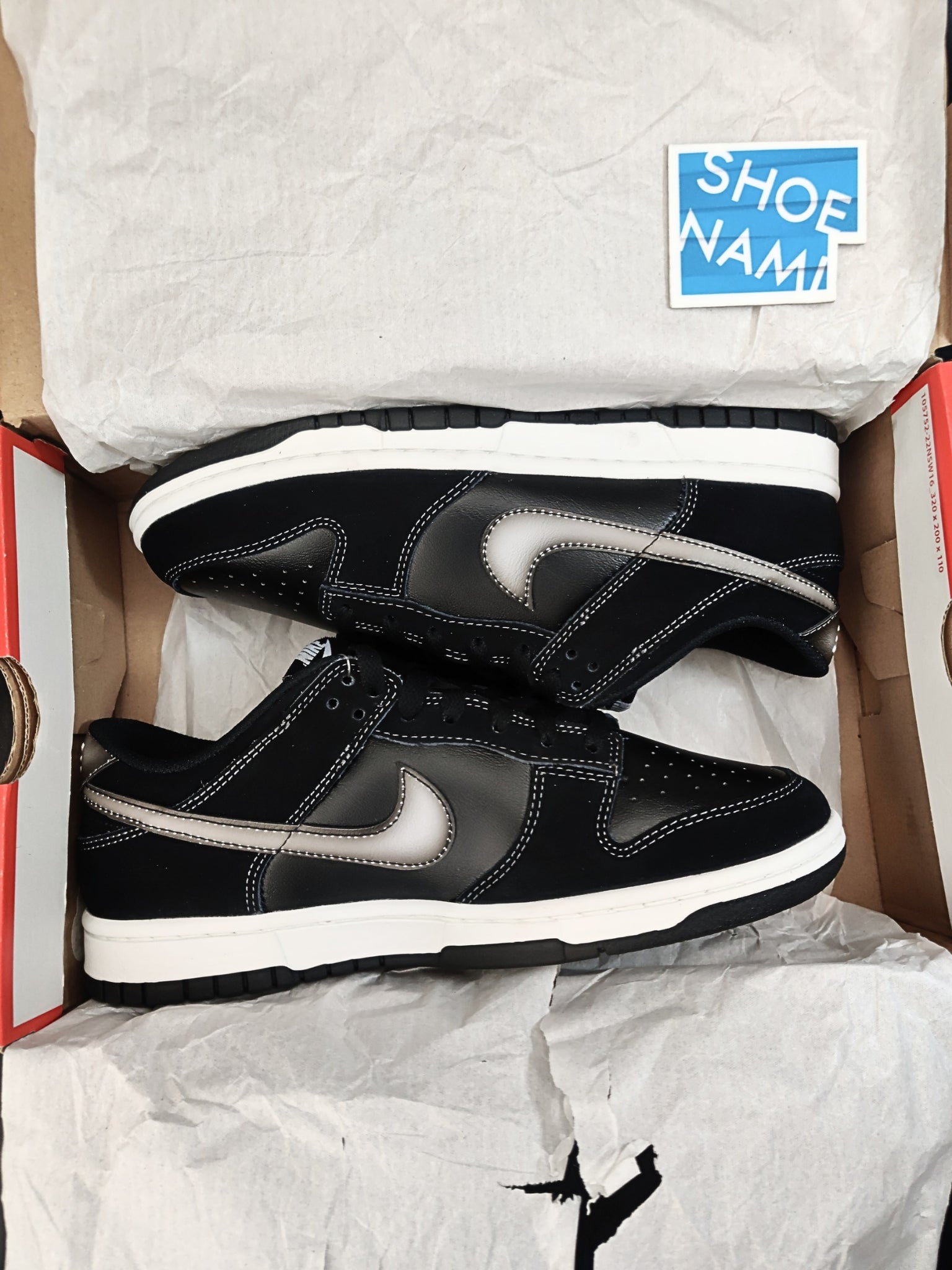 Nike Dunk Low 'Airbrush Black'