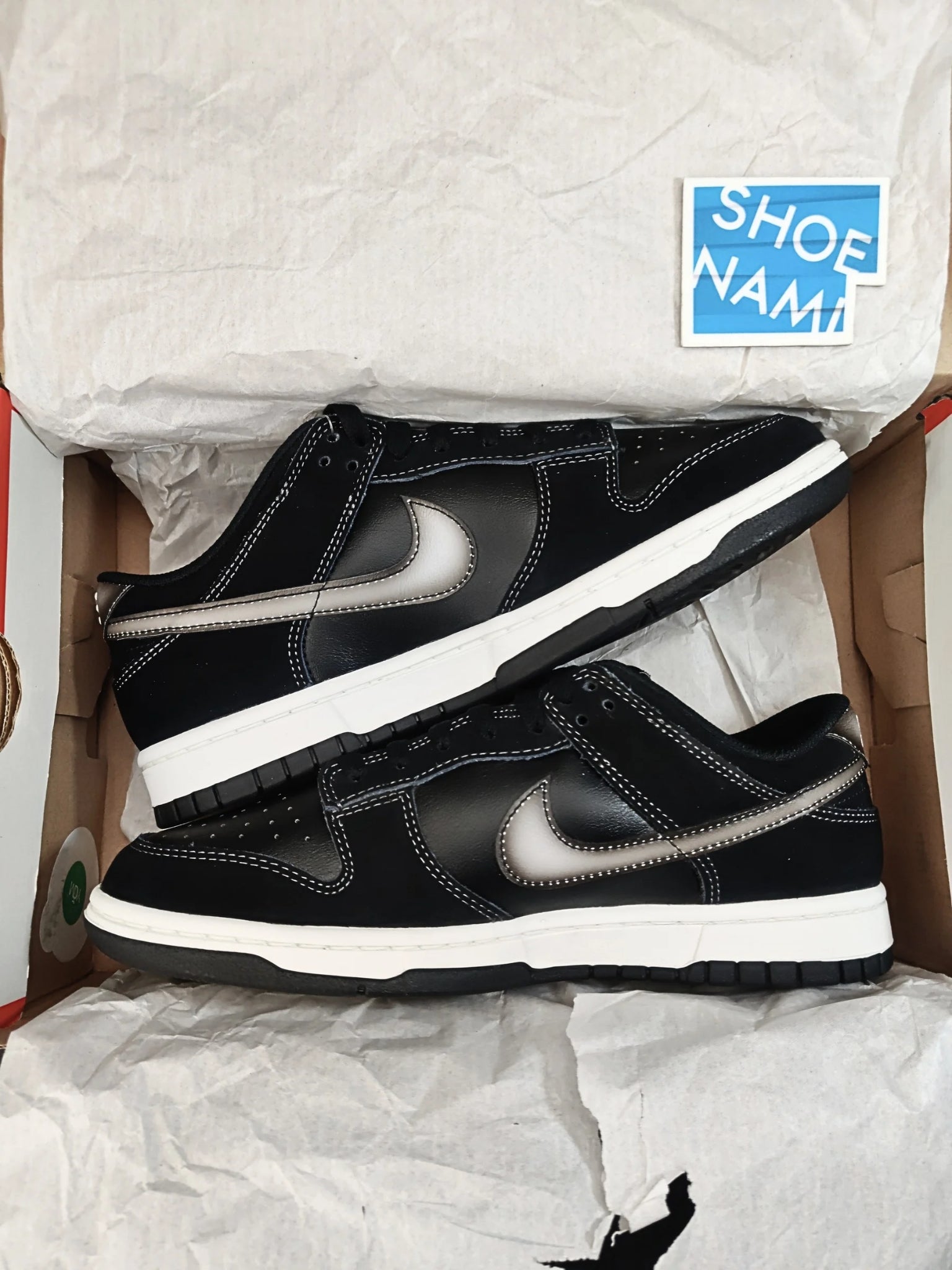 Nike Dunk Low 'Airbrush Black'