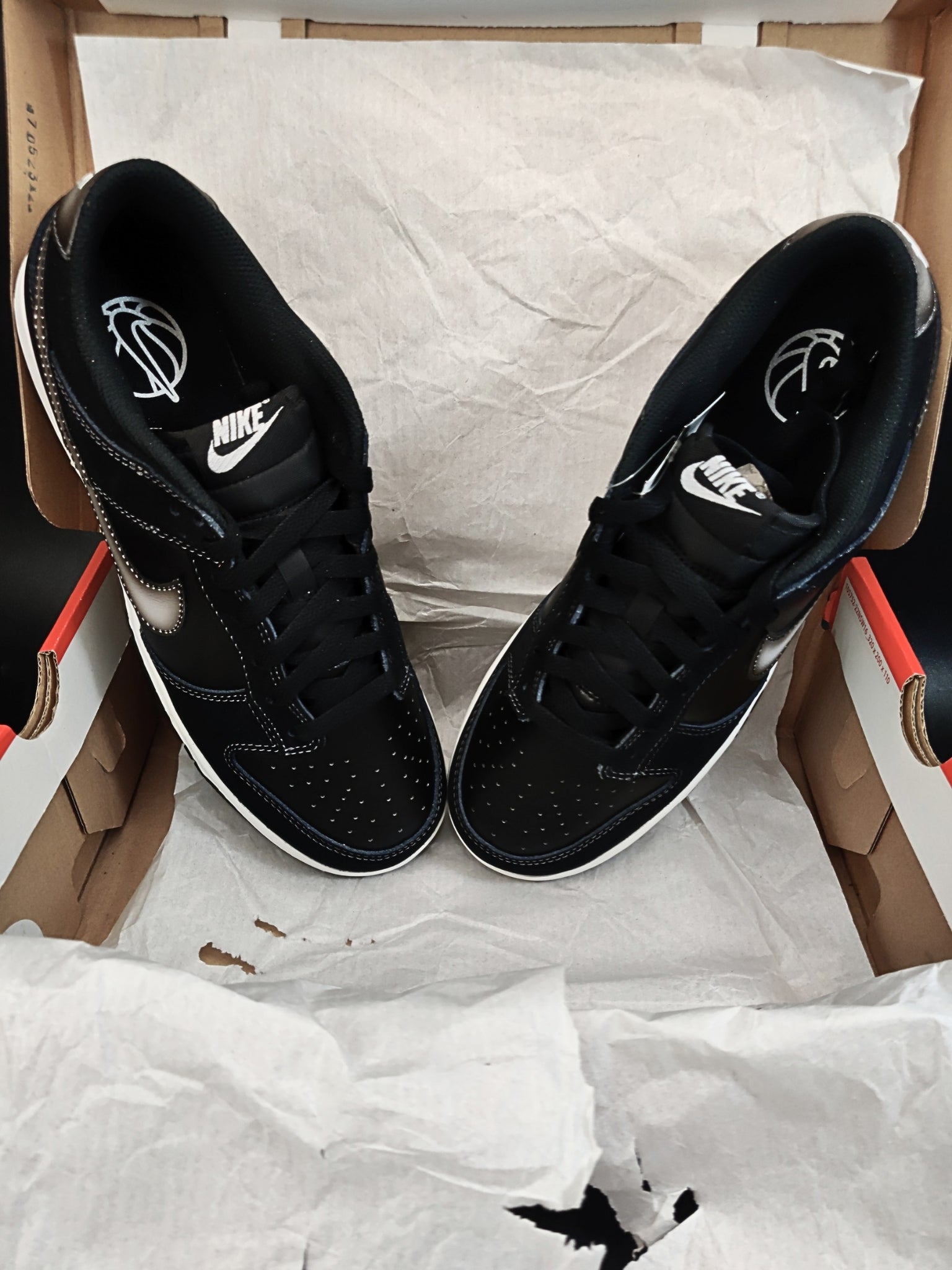 Nike Dunk Low 'Airbrush Black'