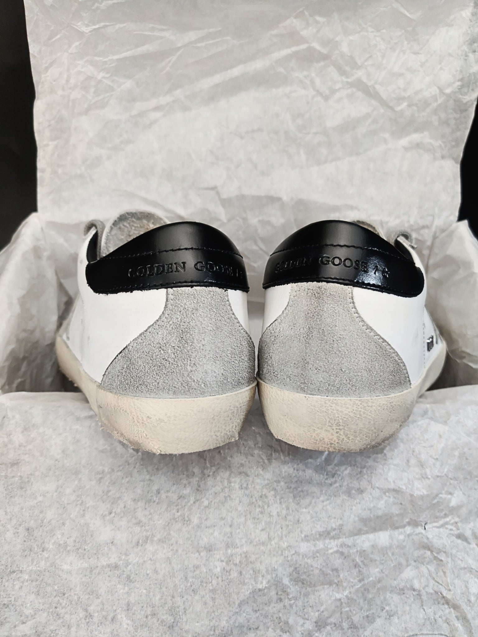 Golden Goose Super-Star 'White Ice Black' (W)
