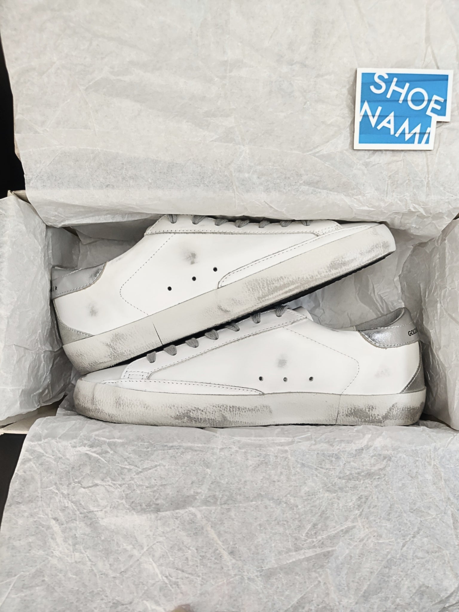 Golden Goose Super-Star 'White Silver'