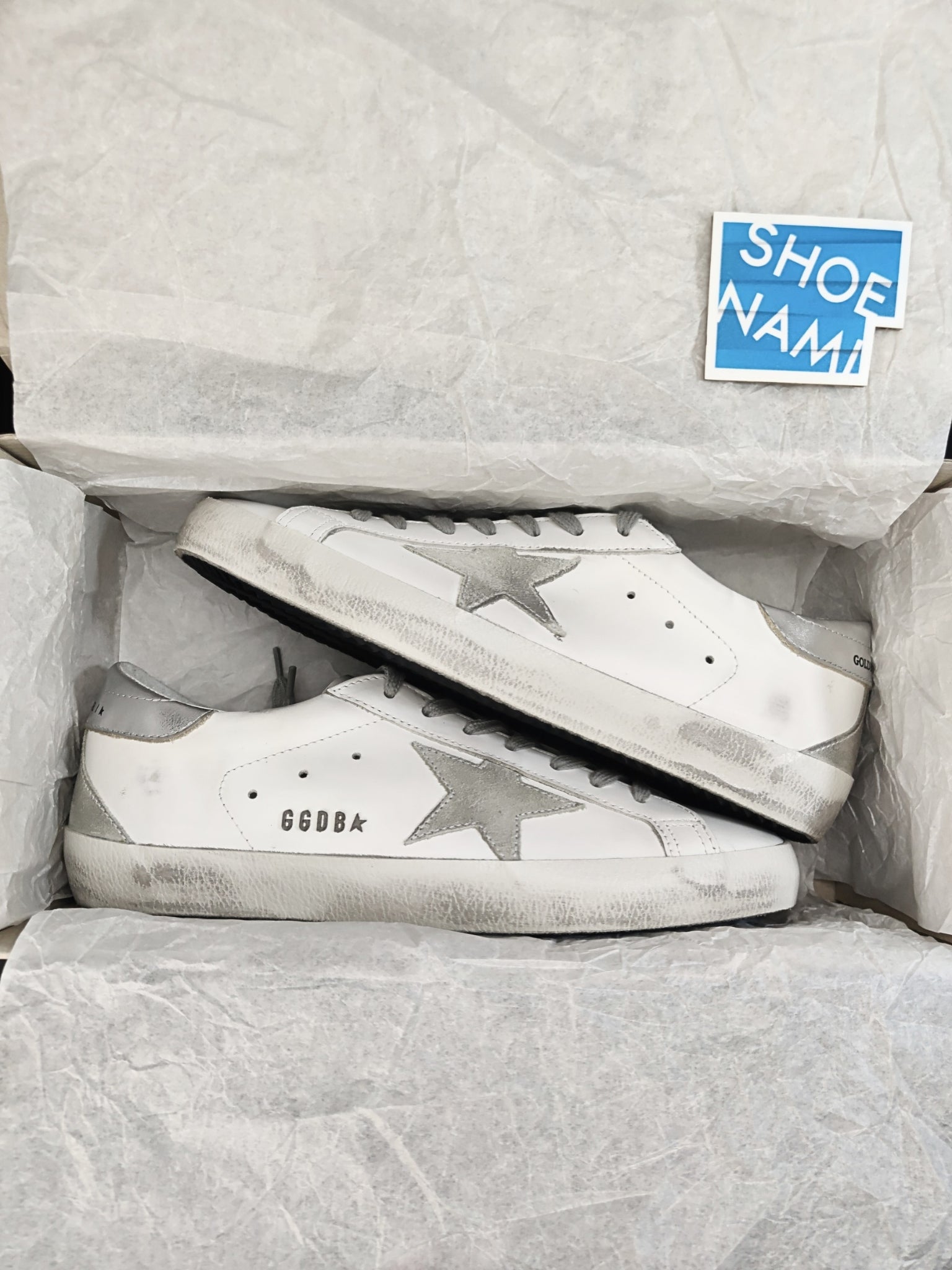 Golden Goose Super-Star 'White Silver'