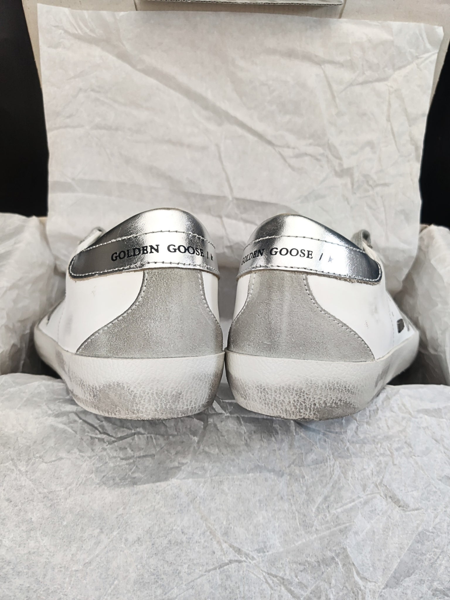Golden Goose Super-Star 'White Silver'