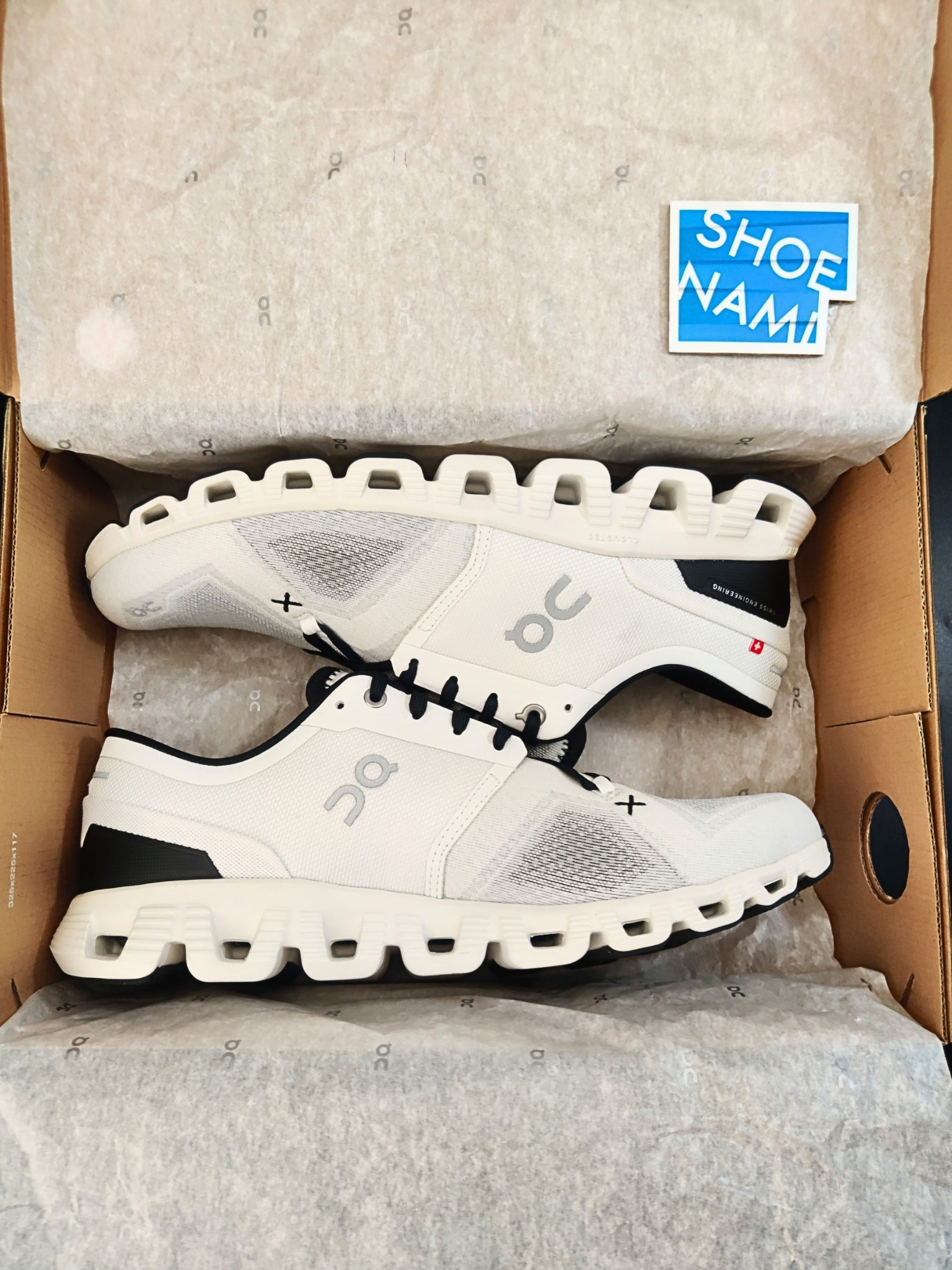 On Cloud X 3 'Ivory Black'