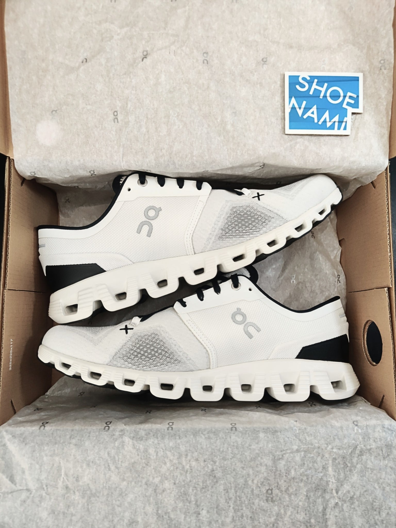 On Cloud X 3 'Ivory Black'
