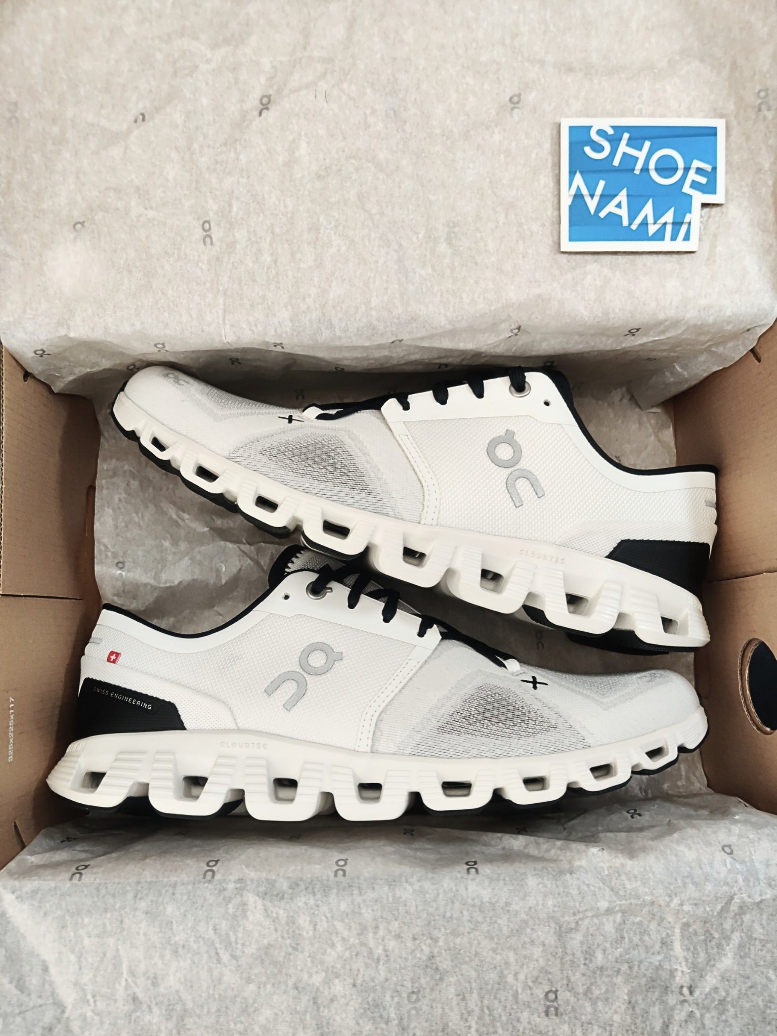 On Cloud X 3 'Ivory Black'