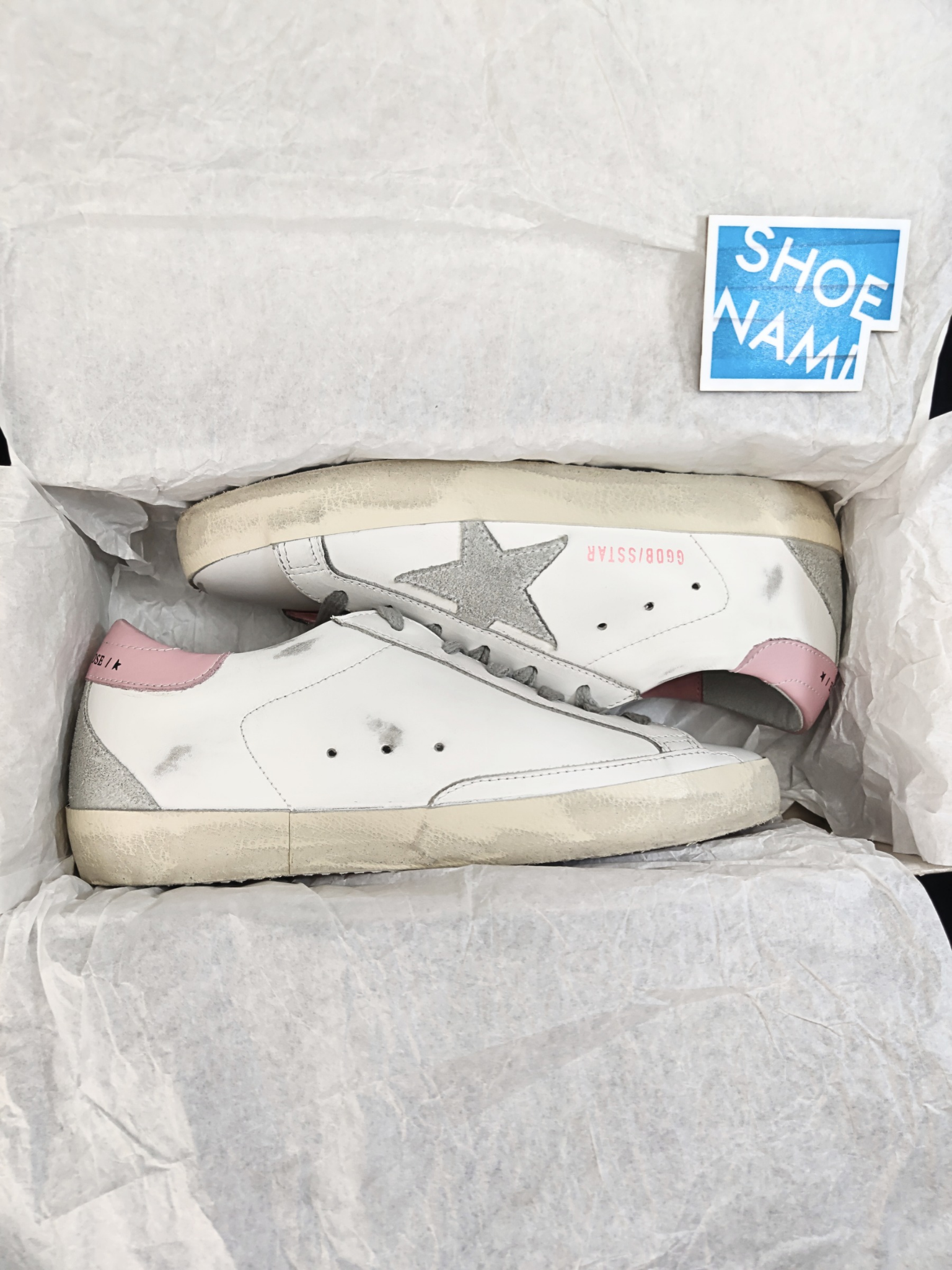Golden Goose Super-Star 'White Light Pink' (W)