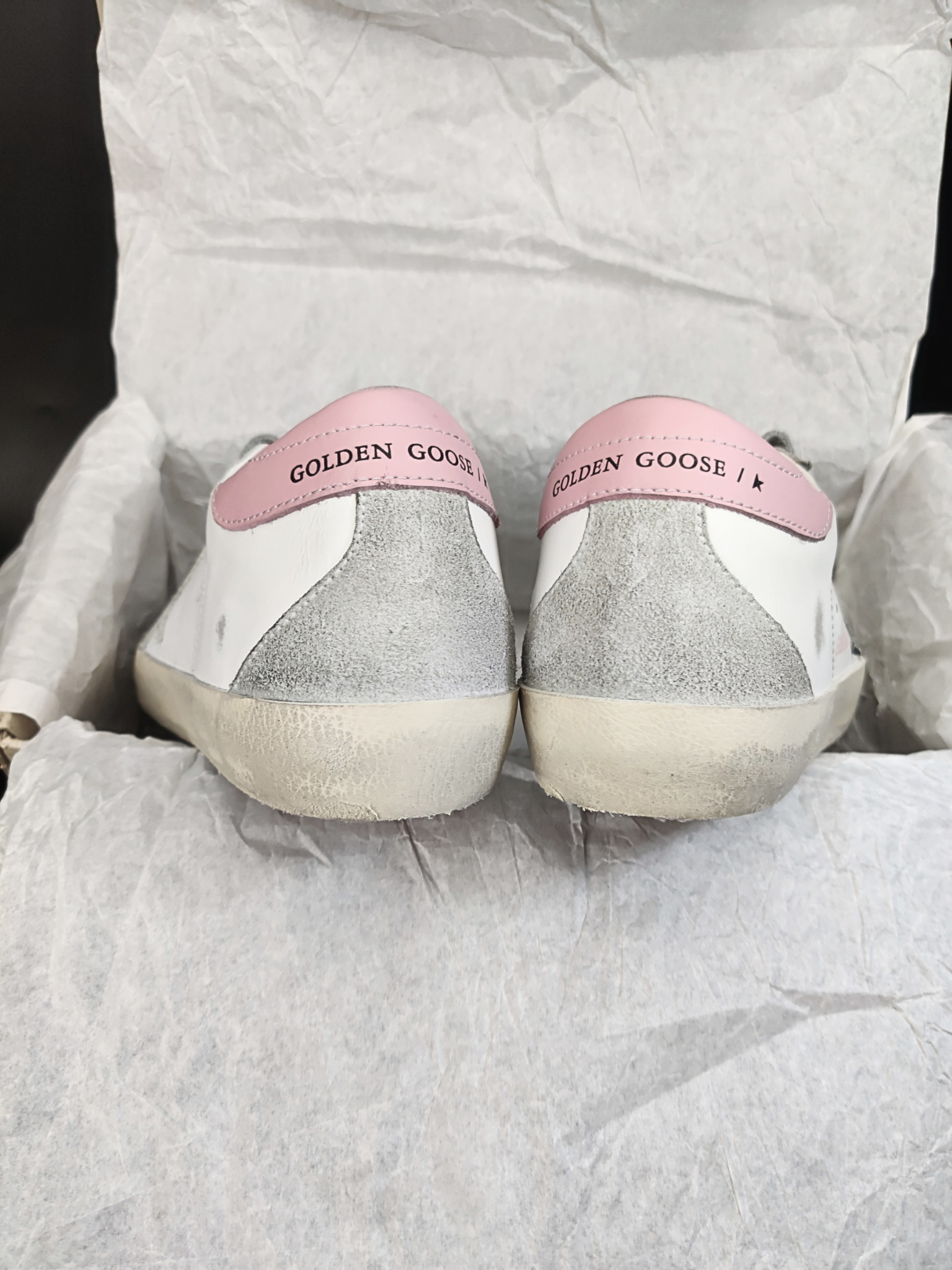 Golden Goose Super-Star 'White Light Pink' (W)