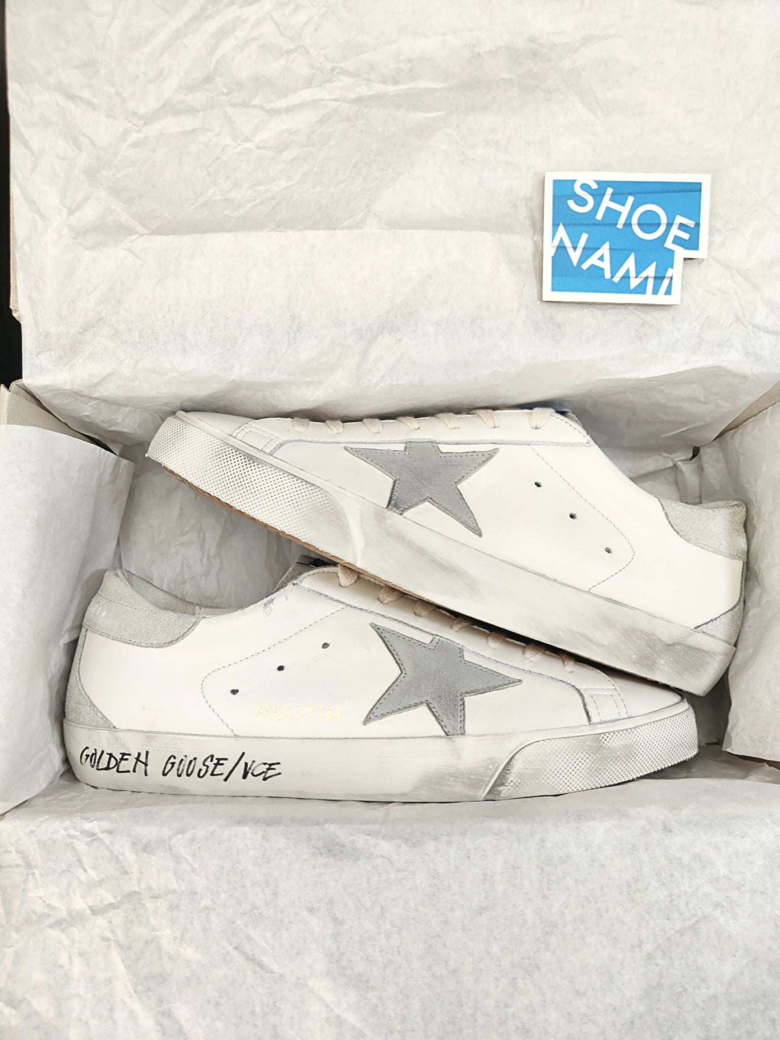 Golden Goose Super-Star 'White Ice Grey'