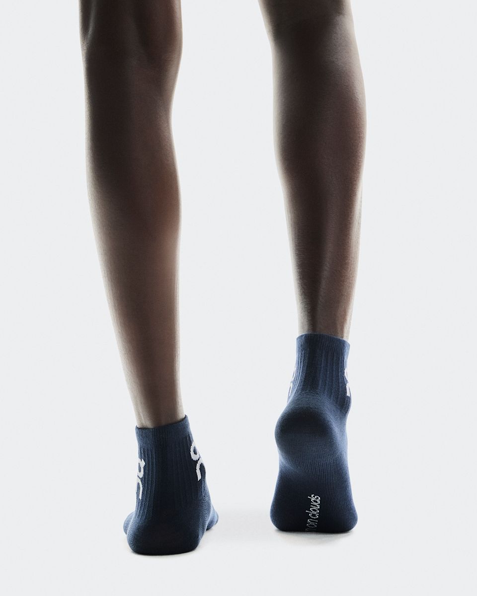On Cloud Logo Socks Mid 3-Pack 'Navy'
