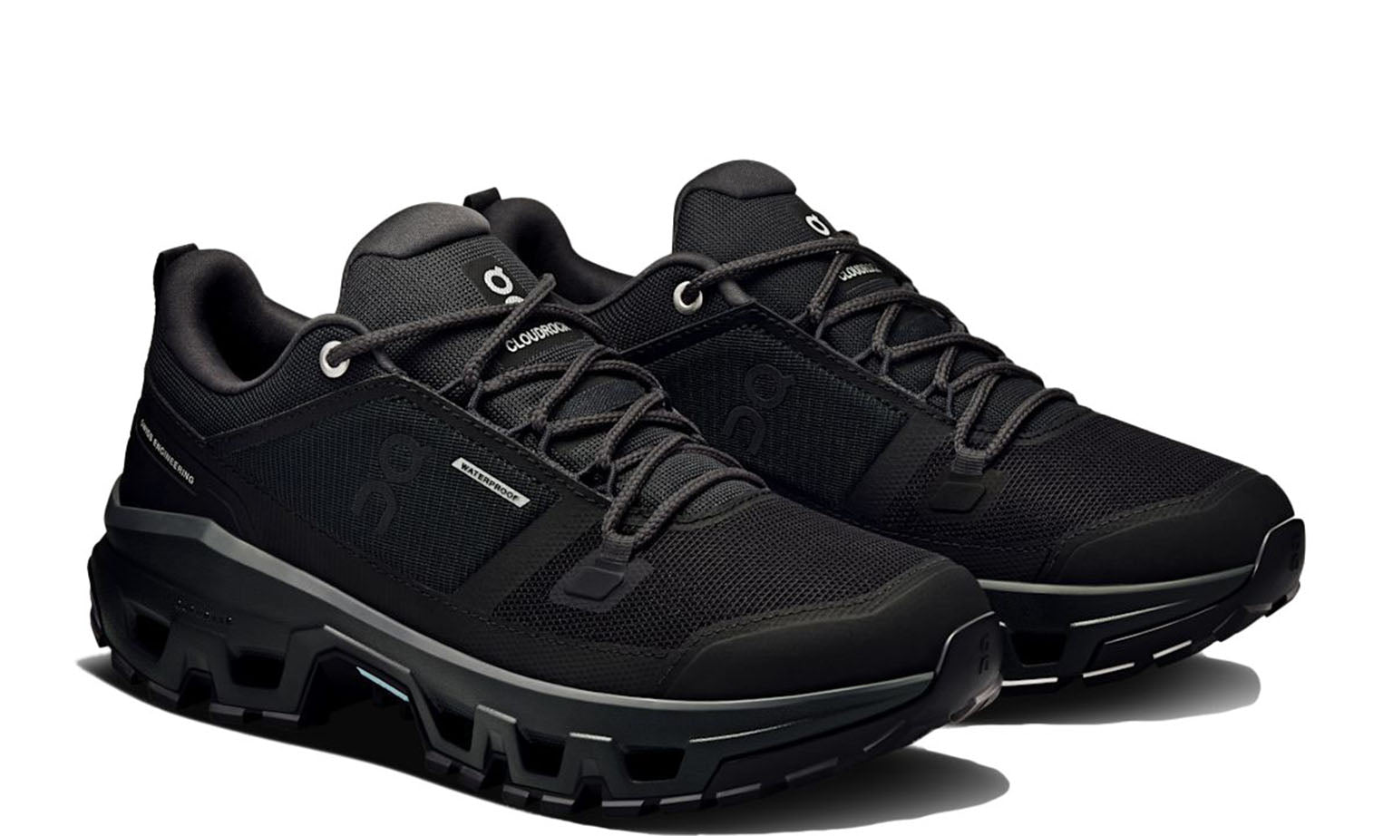 On Cloudrock Low Waterproof 'All Black' (W)