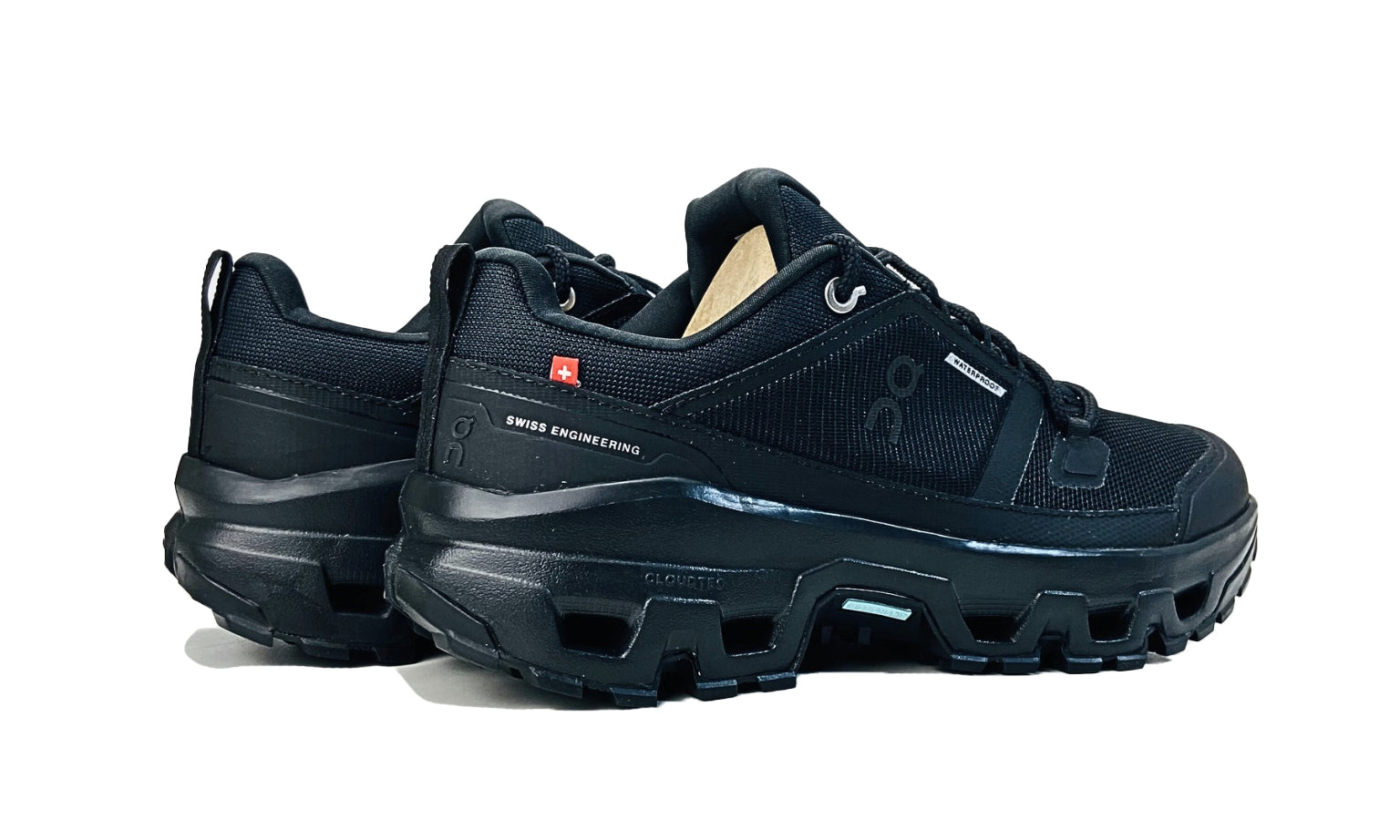 On Cloudrock Low Waterproof 'All Black' (W)