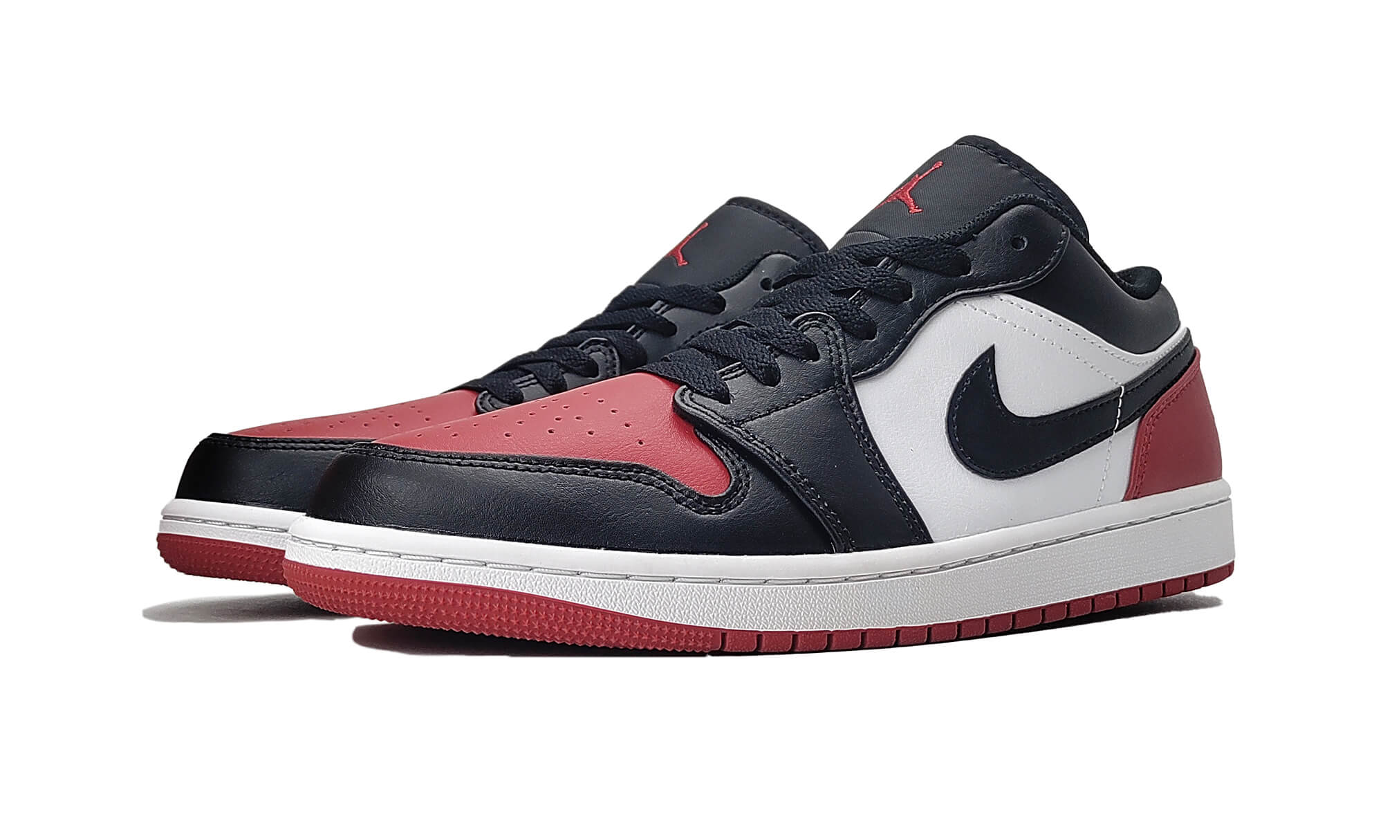 Air Jordan 1 Low 'Bred Toe 2.0'