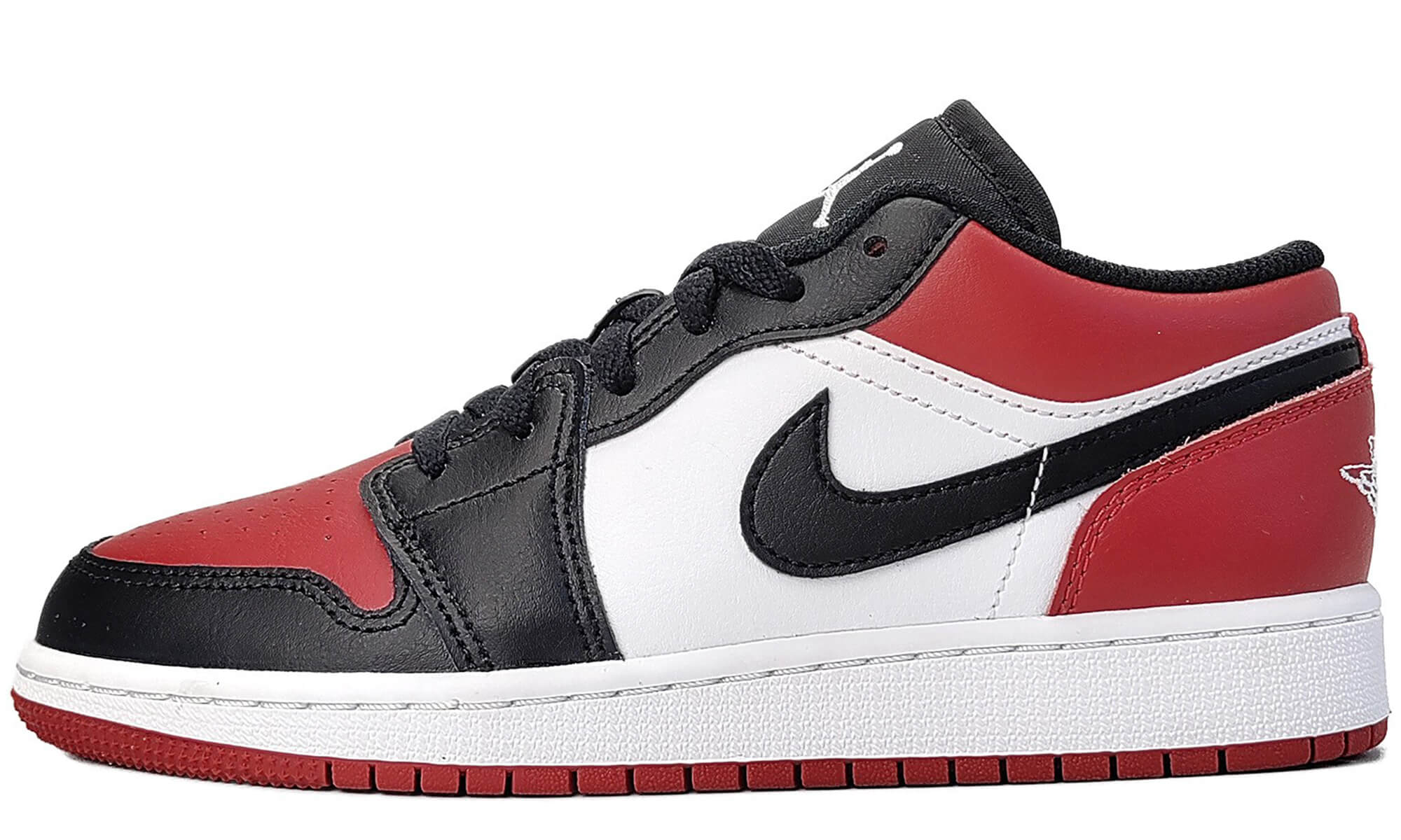 Air Jordan 1 Low (GS) 'Bred Toe'