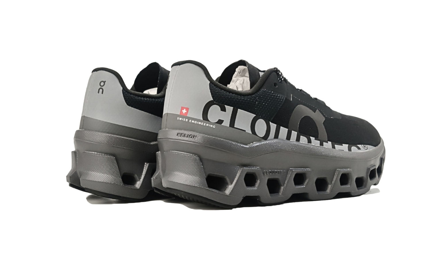 On Cloudmonster 'Lumos Black' (W)