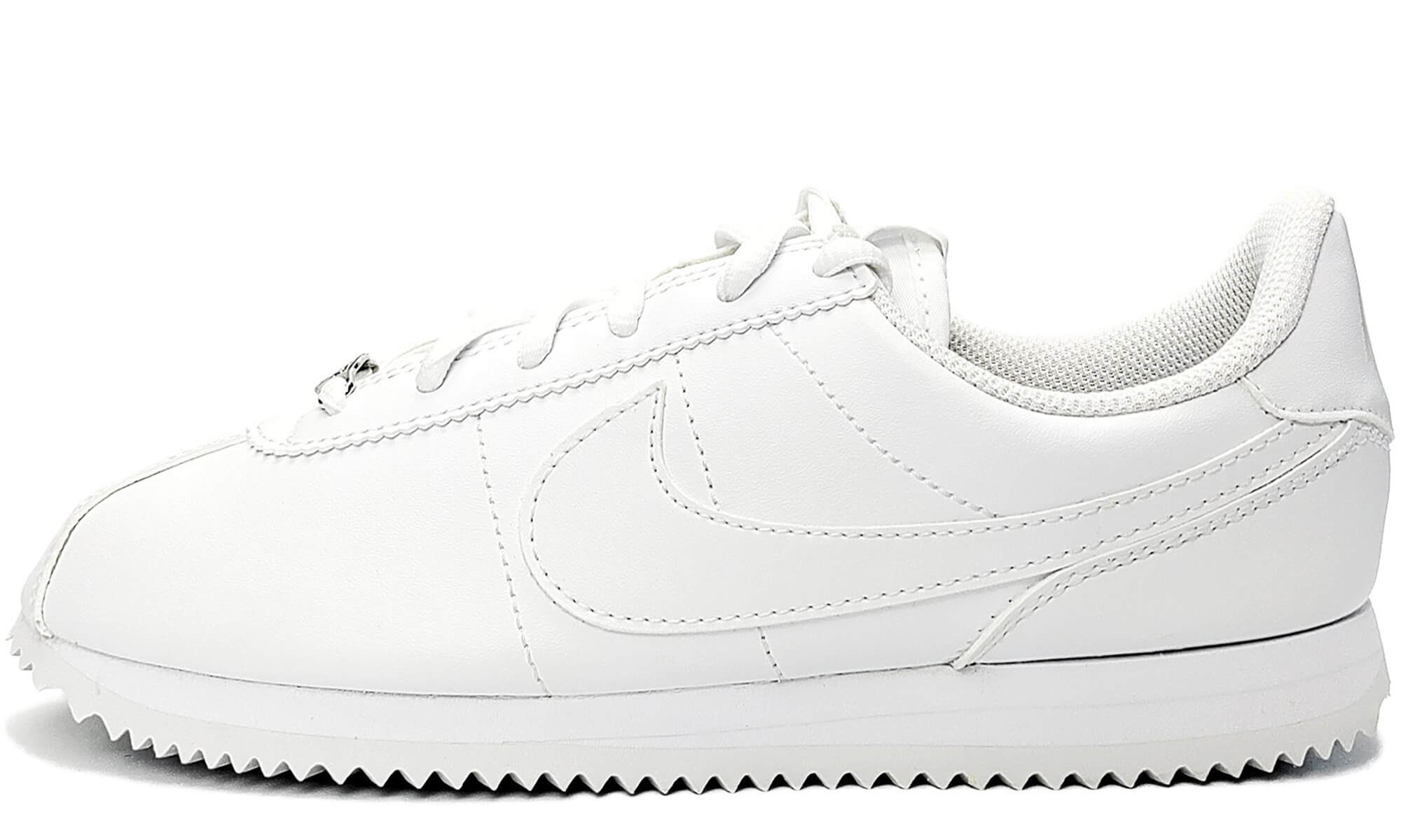 Nike white cortez sneakers Clearance