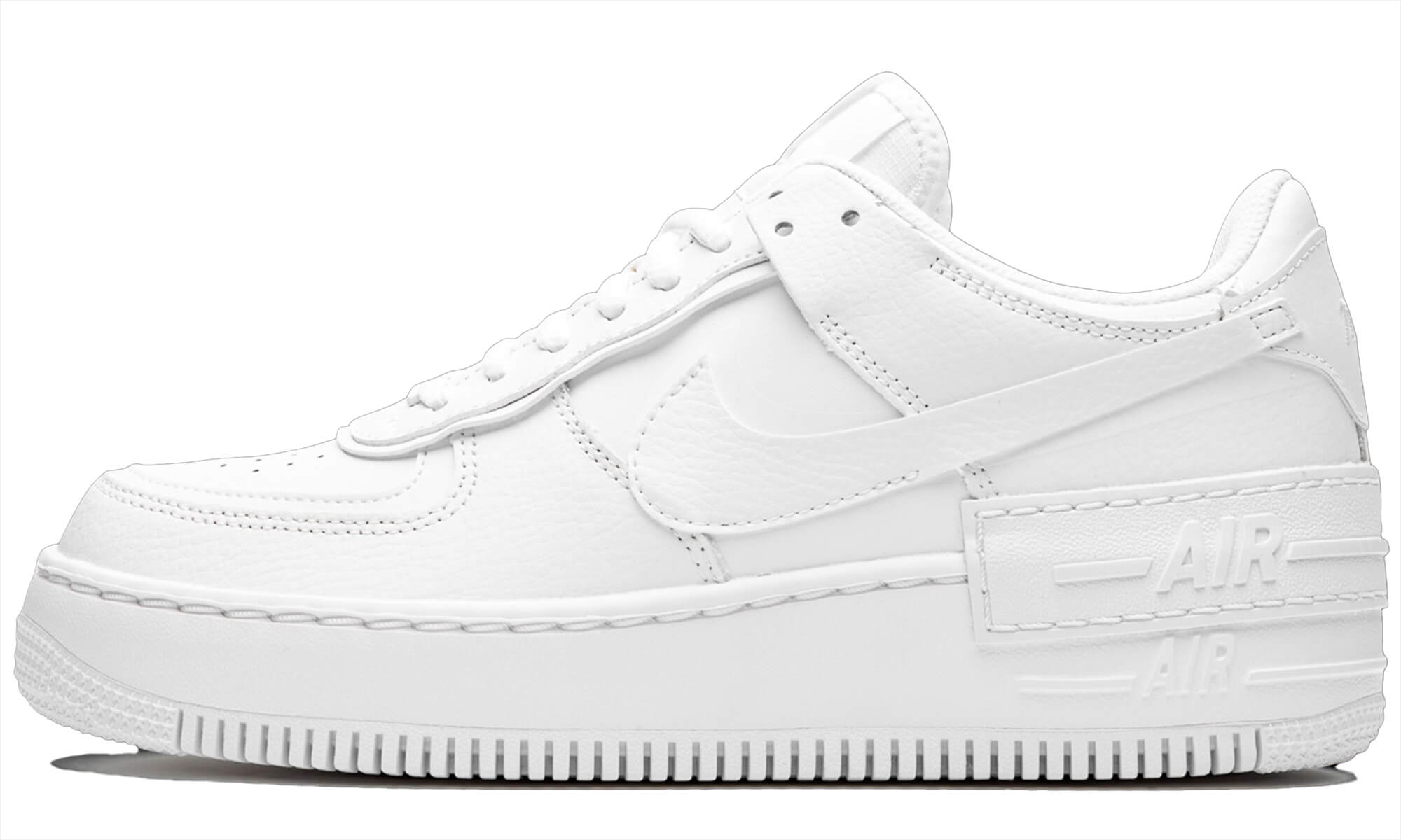 Air force 1 shadow 2024 sneakers in triple white