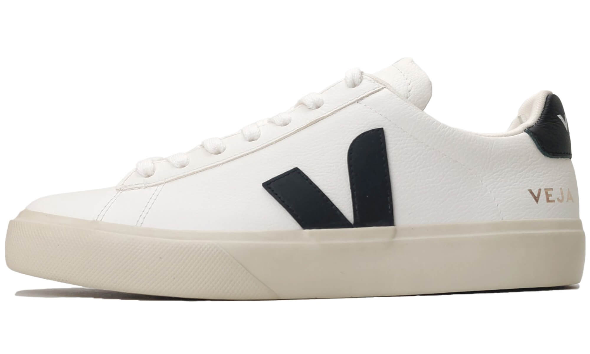 Veja Campo Chromefree Leather 'White/Black'