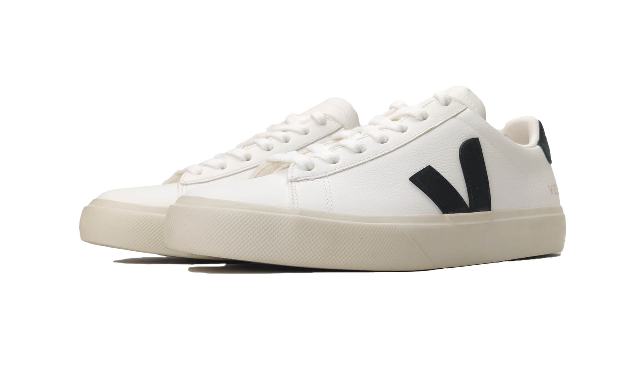 Veja Campo Chromefree Leather 'White/Black'