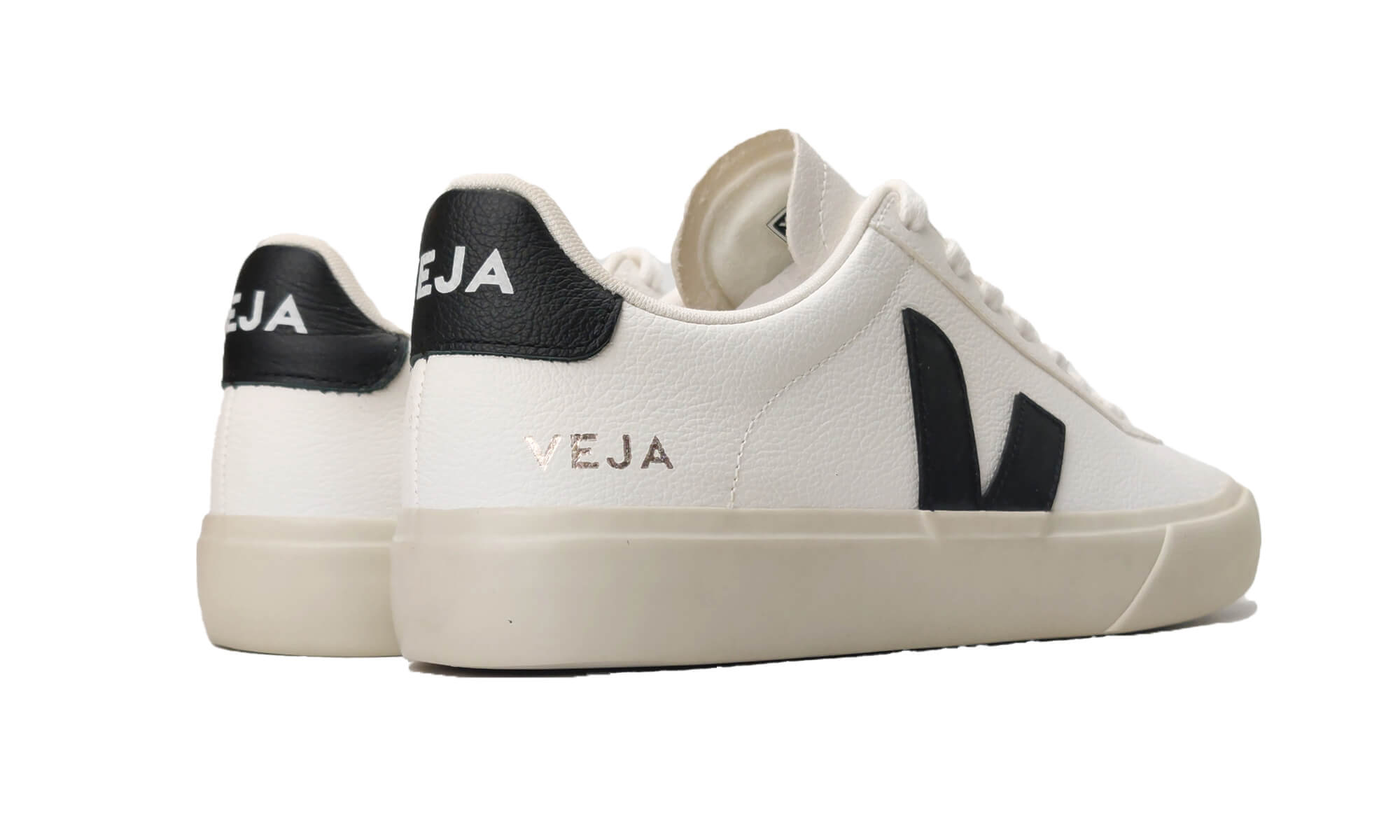 Veja Campo Chromefree Leather 'White/Black'