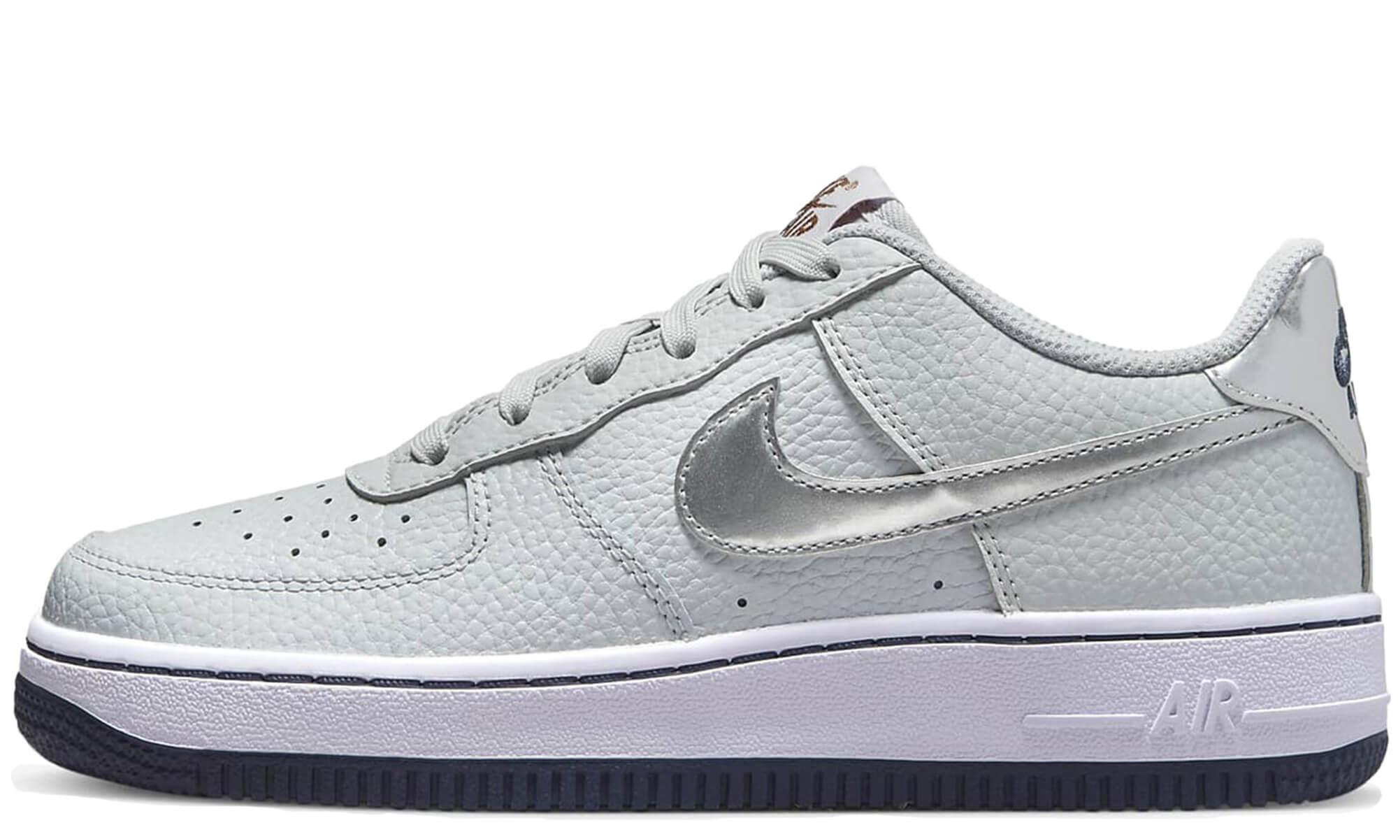 Nike Air Force 1 (GS) 'Pure Platinum/Barely Grape'