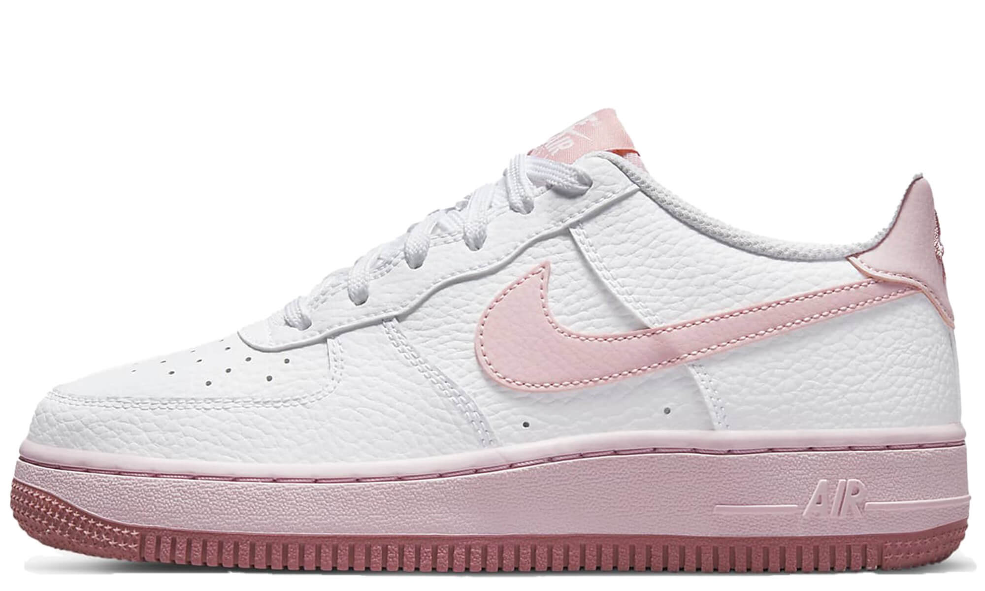 Nike Air Force 1 (GS) 'White/Pink Foam'