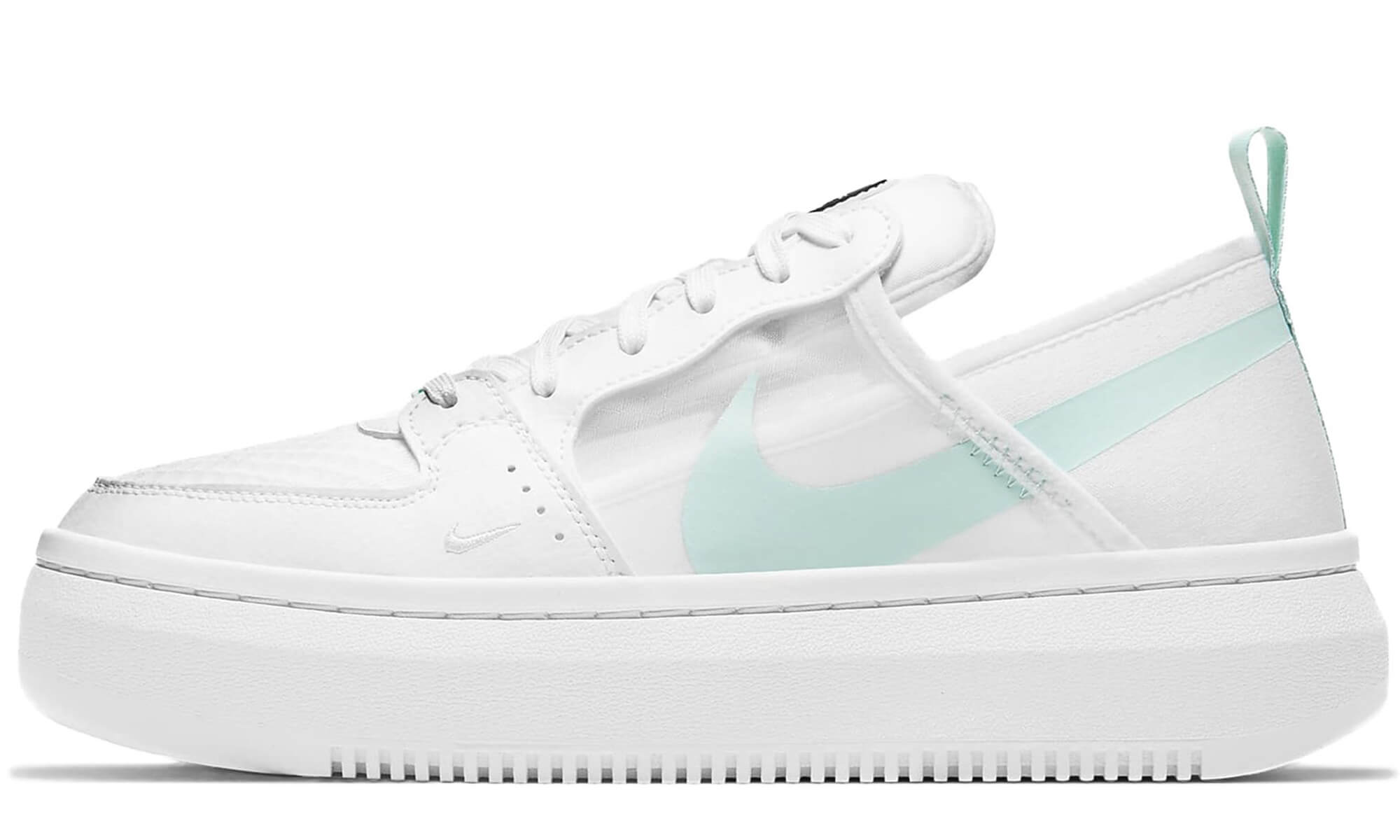 Nike Court Vision Alta TXT 'White/Light Dew'