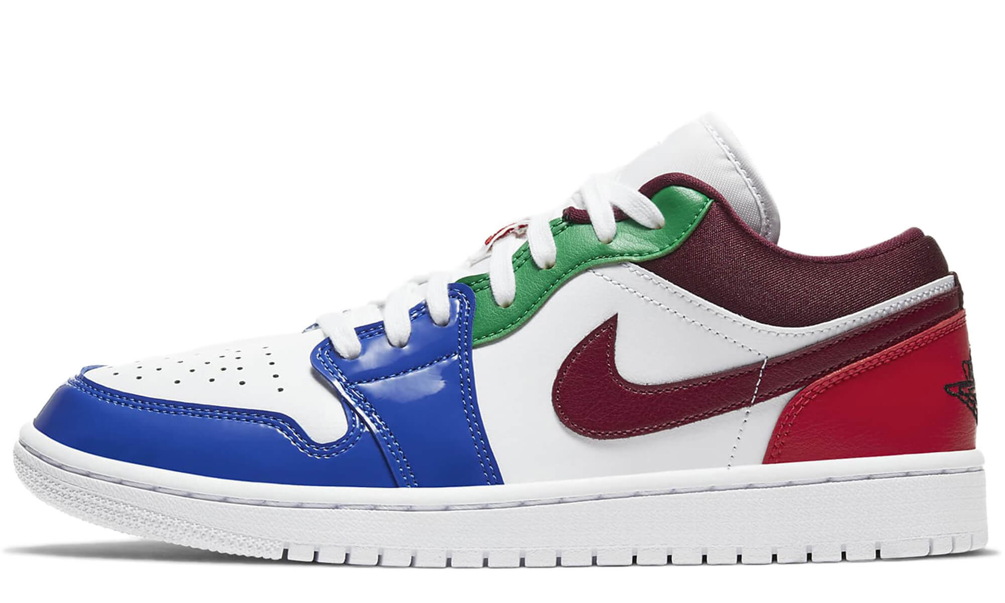 Air jordan low white multicolor Clearance