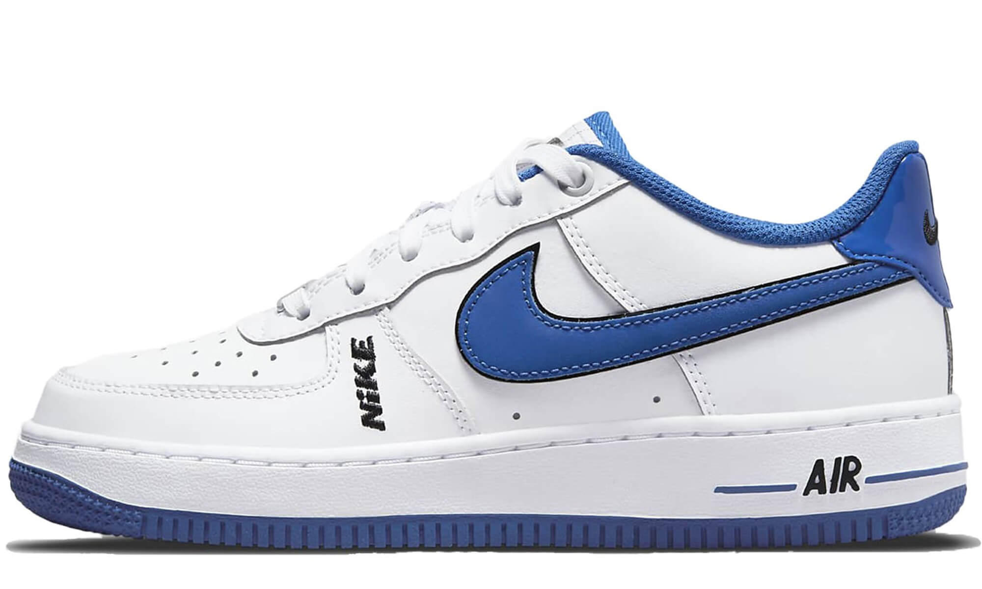 Nike air force 1 lv8 low blue and white Clearance
