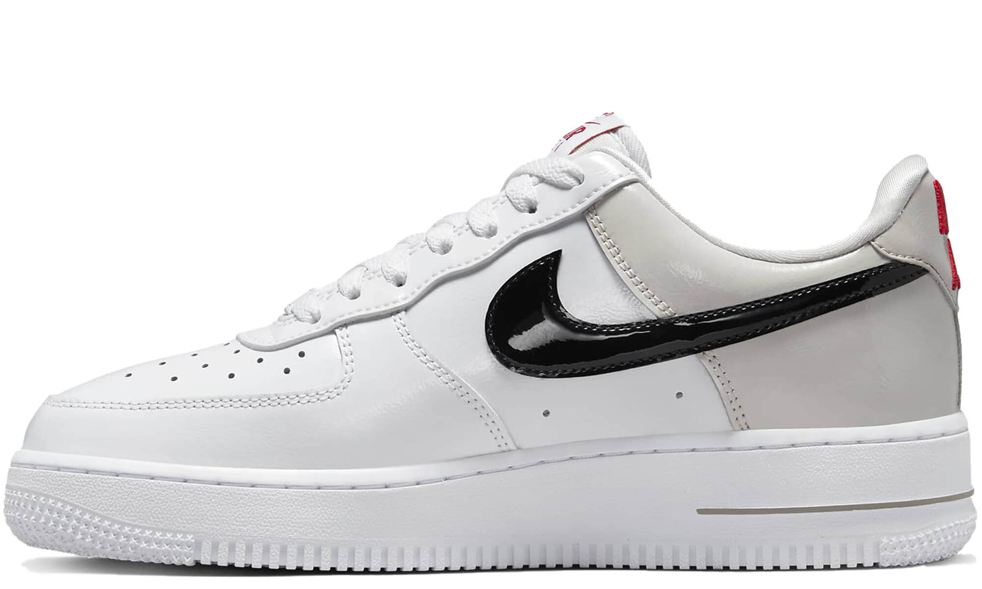 Nike Footwear White Nike Af1 With Black Swoosh Nike Sportswear Air