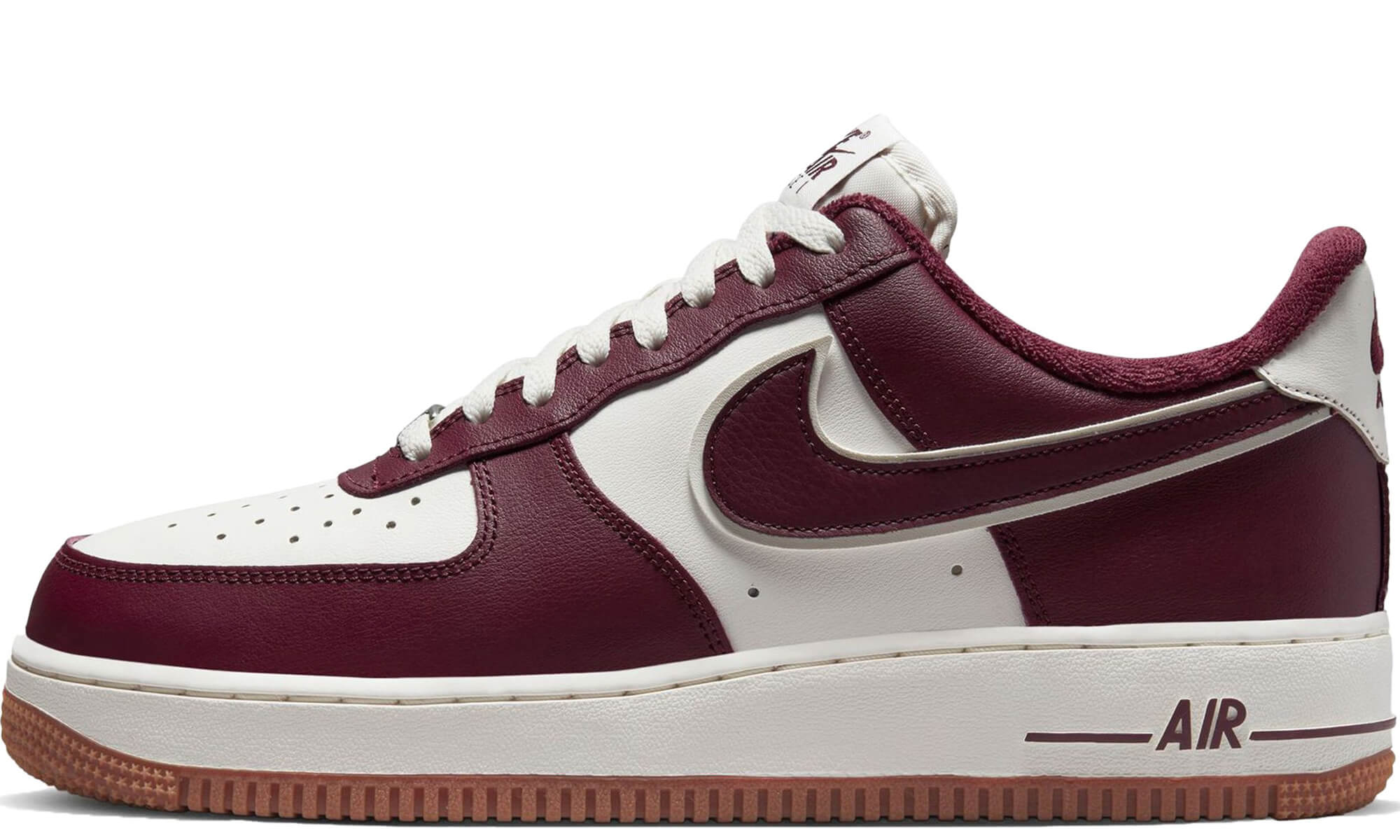 Nike air cheap force one burgundy