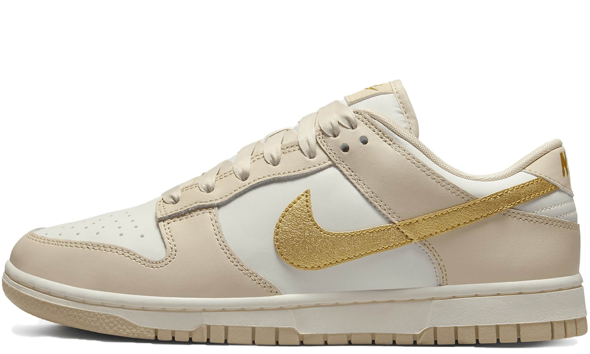 Nike Dunk Low 'Phantom/Metallic Gold'