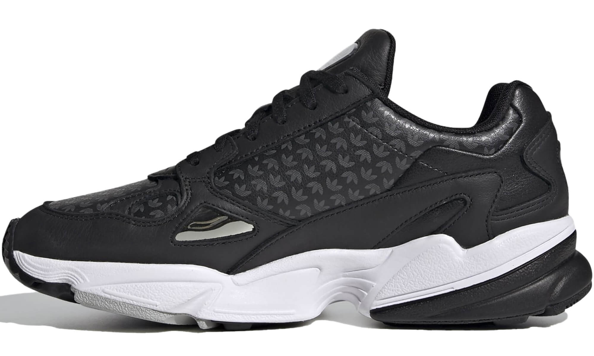 adidas Falcon 'Black/Silver Metallic'