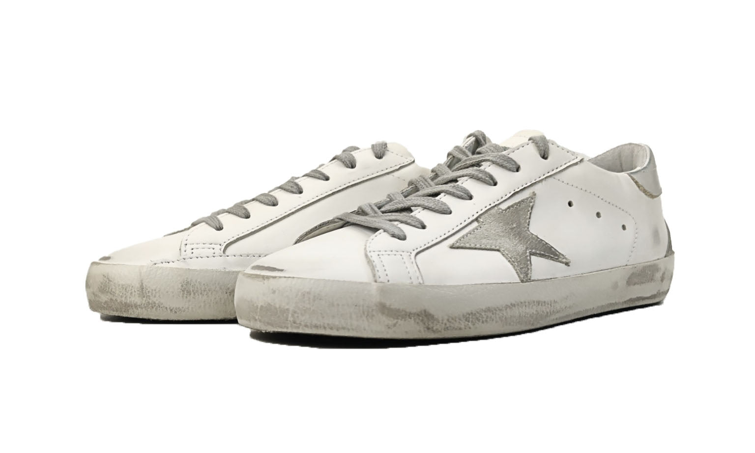 Golden Goose Super-Star 'White Silver'