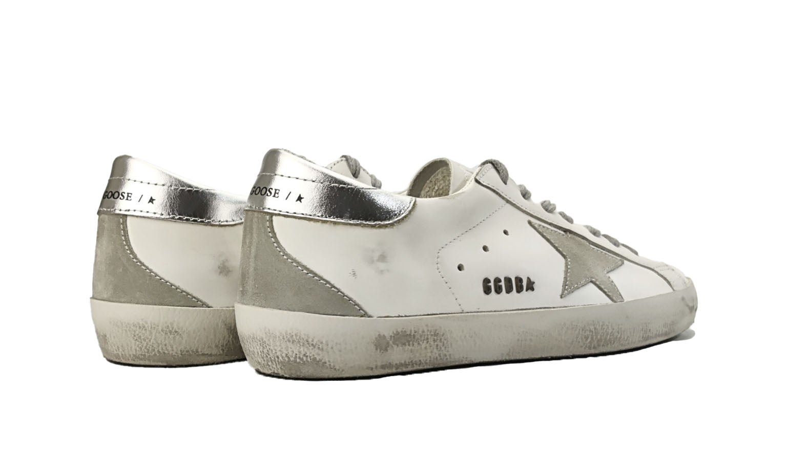Golden Goose Super-Star 'White Silver'