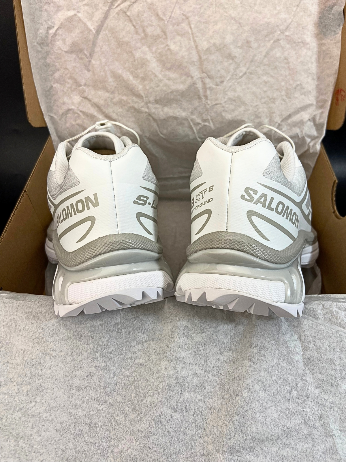 Salomon XT-6 'White/White/Lunar Rock'