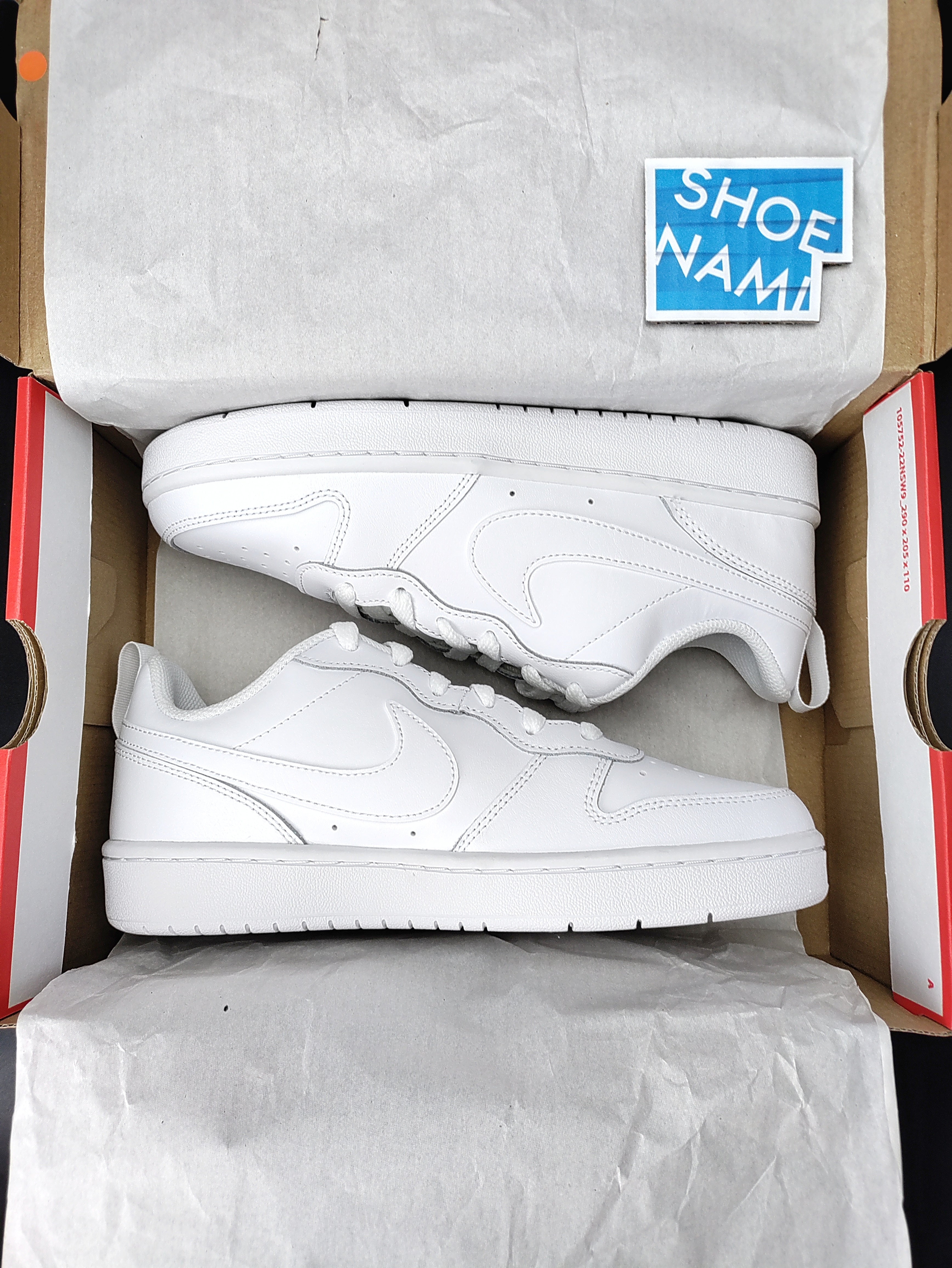 Nike Court Borough Low 2 (GS) ‘Triple White'