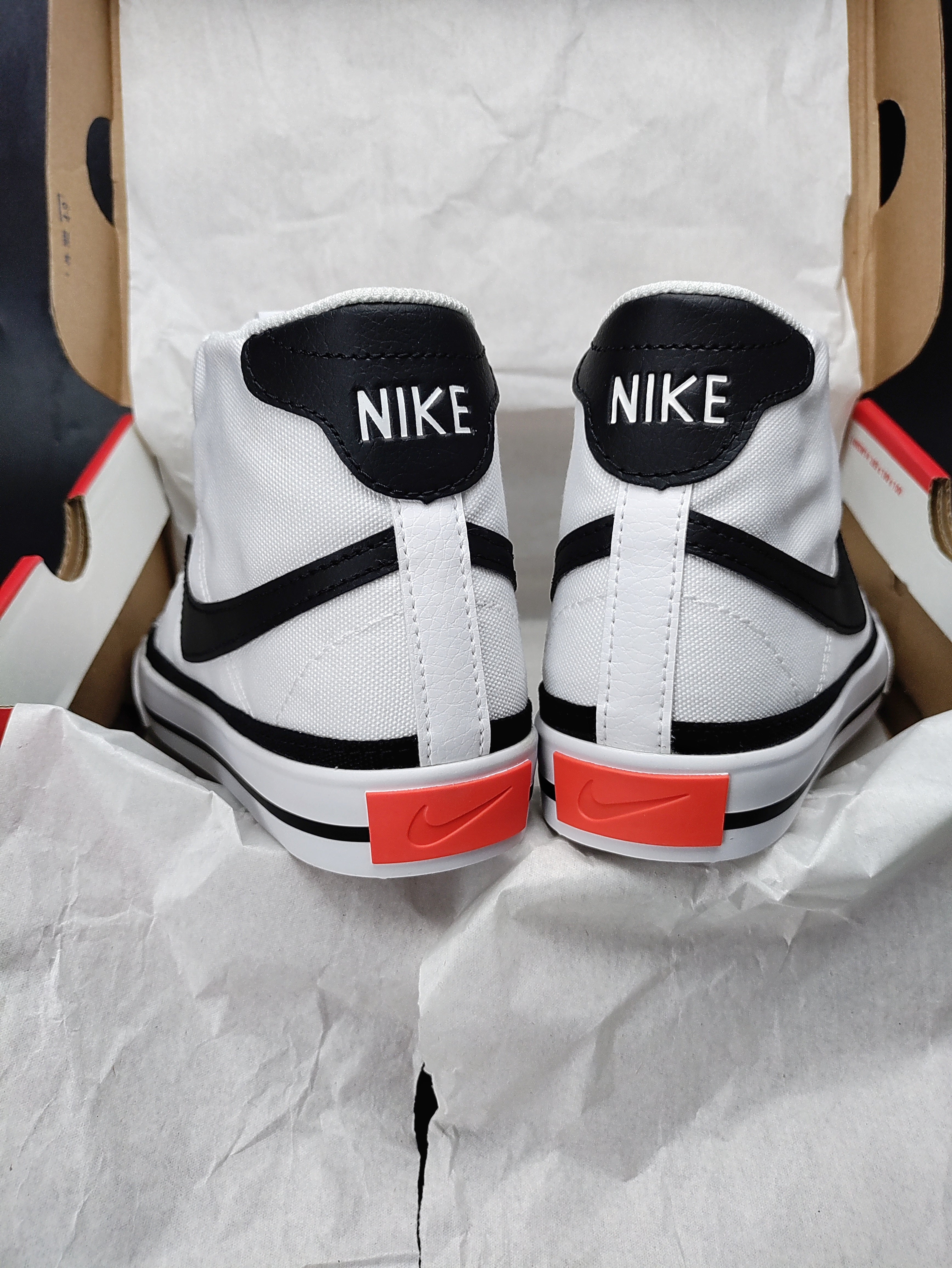 Nike Court Legacy Canvas Mid ’White/Black'