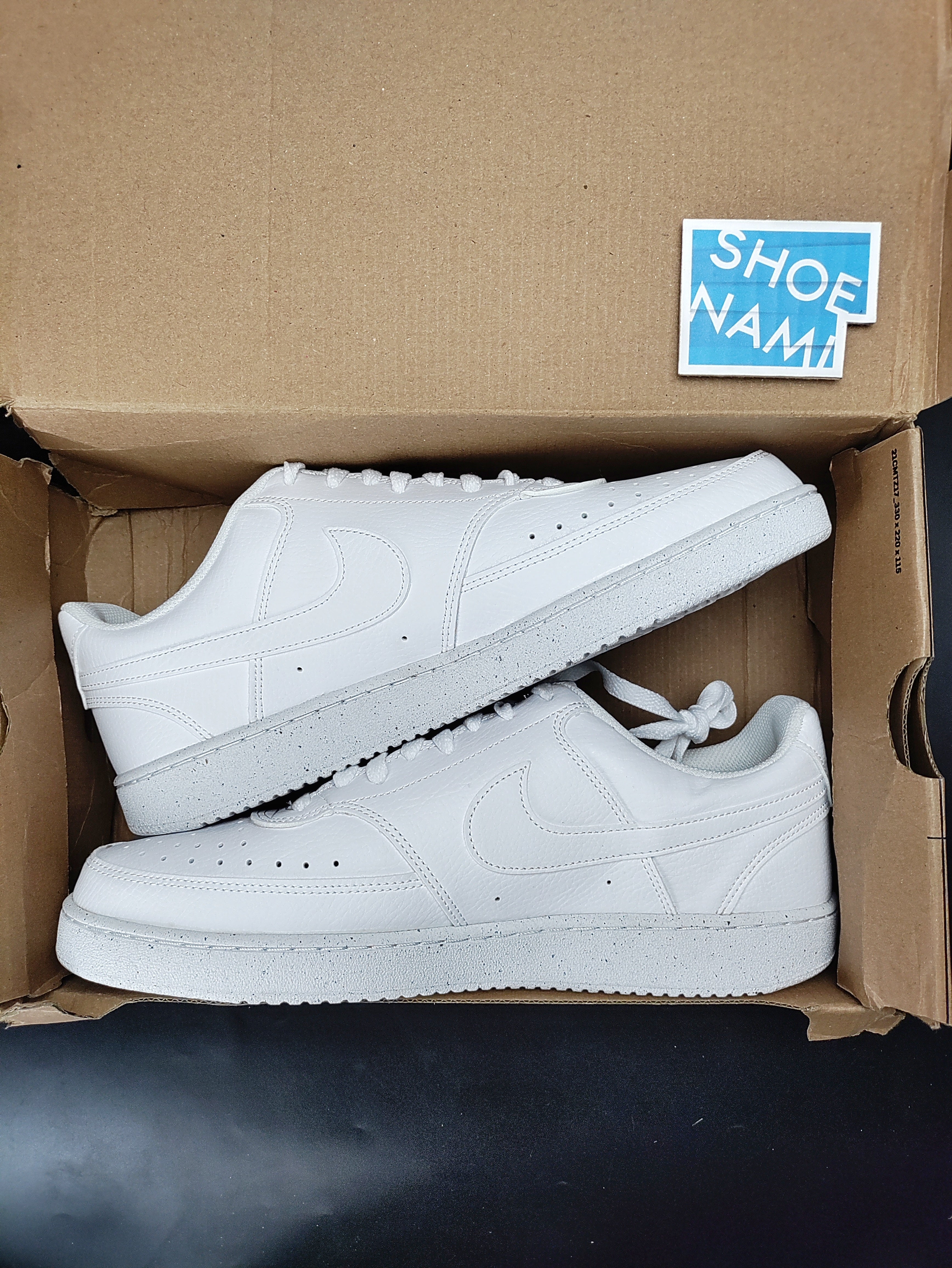 Nike Court Vision Low Next Nature 'Triple White'
