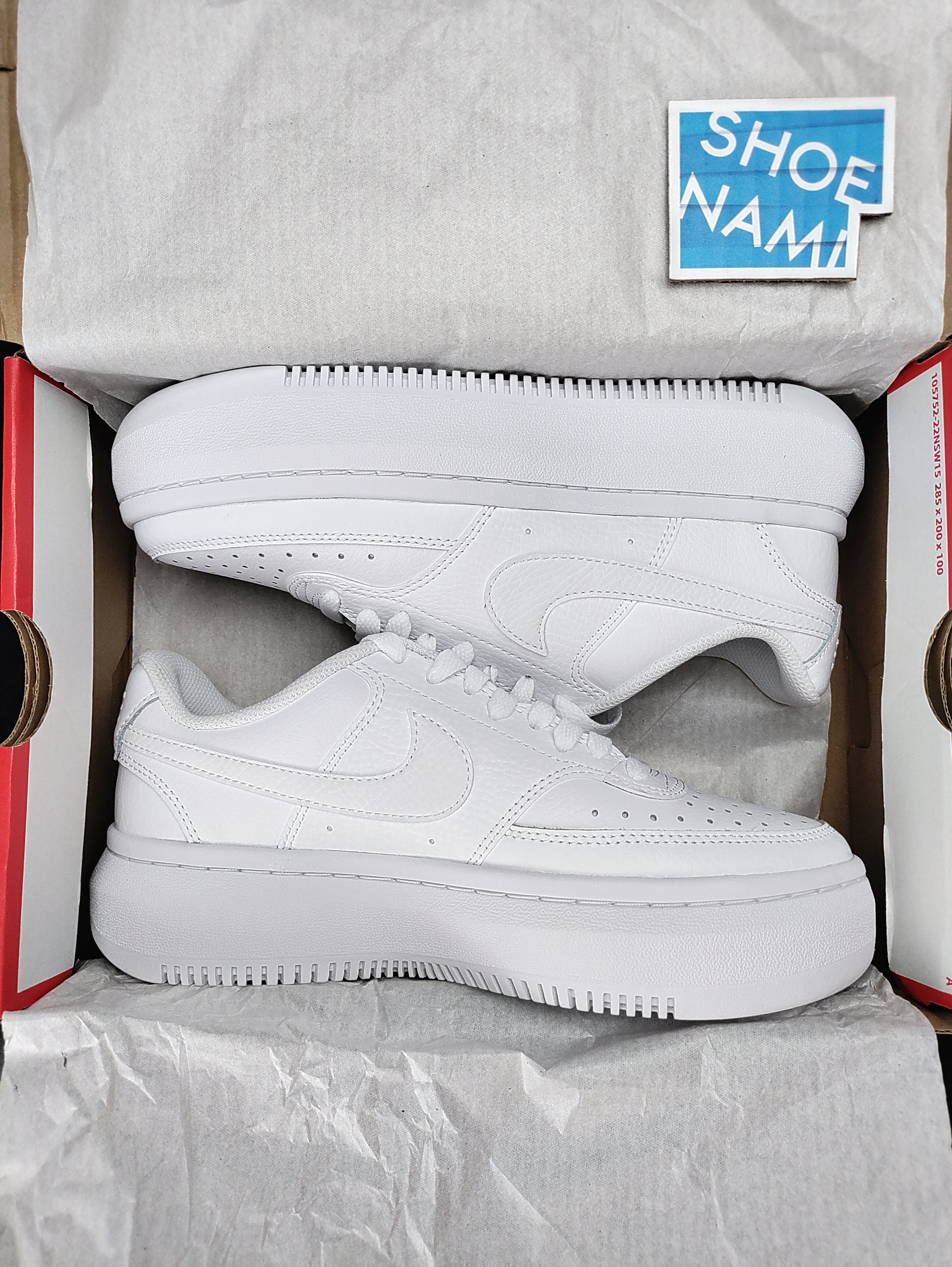 Nike Court Vision Alta ’Triple White’